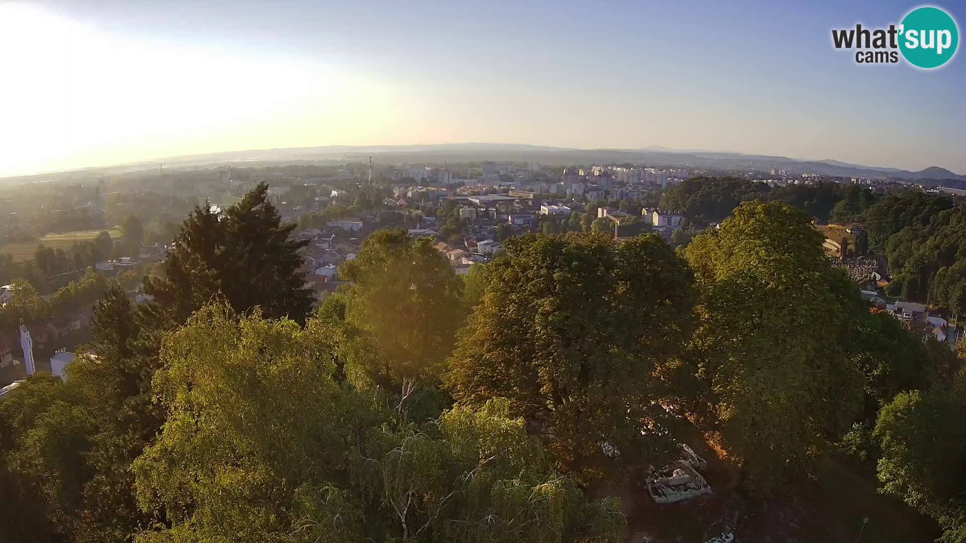 Web kamera Karlovac – Dvorac Dubovac uživo