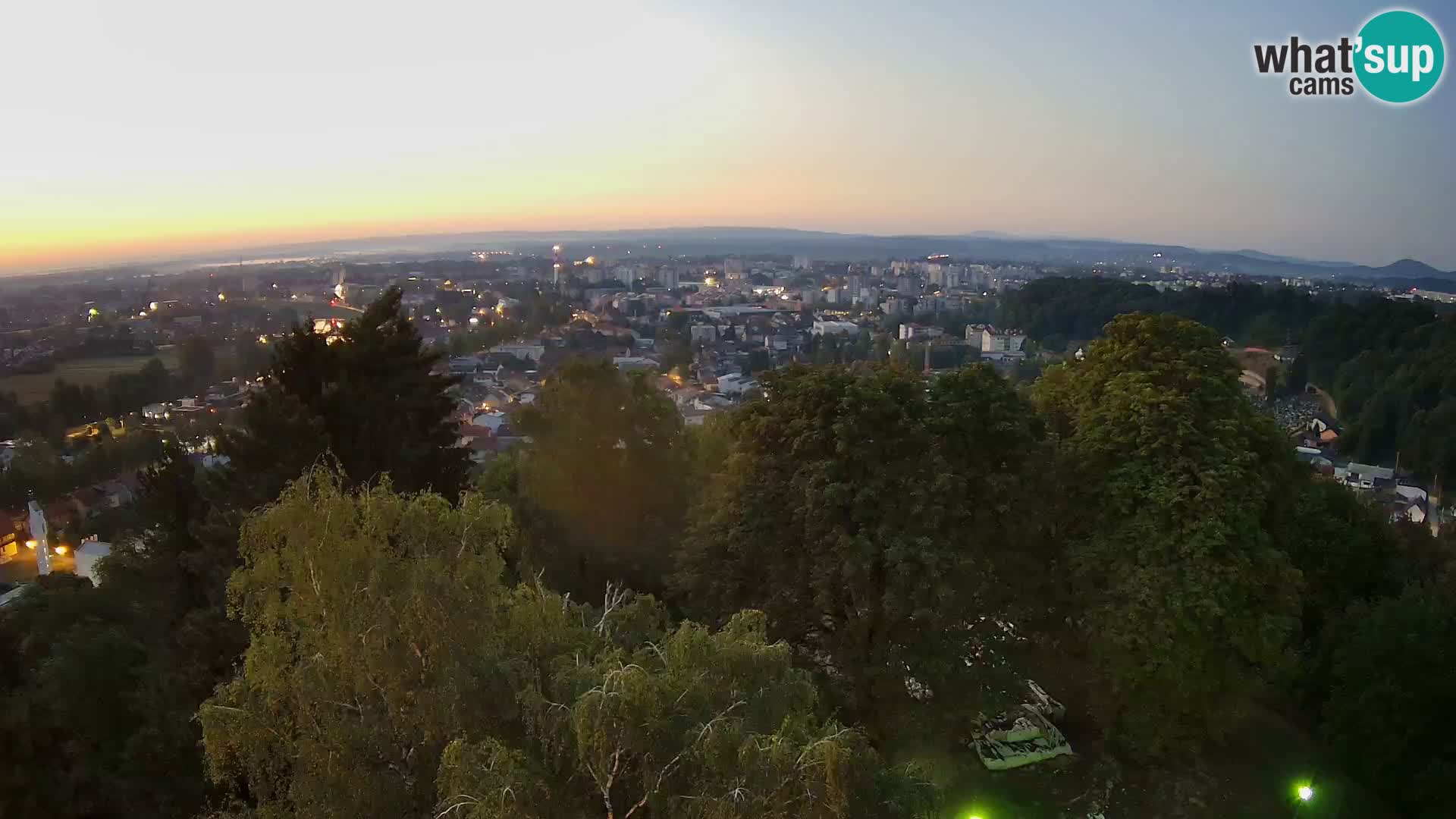 Webcam Karlovac Château Dubovac – Vue en direct de ce monument historique