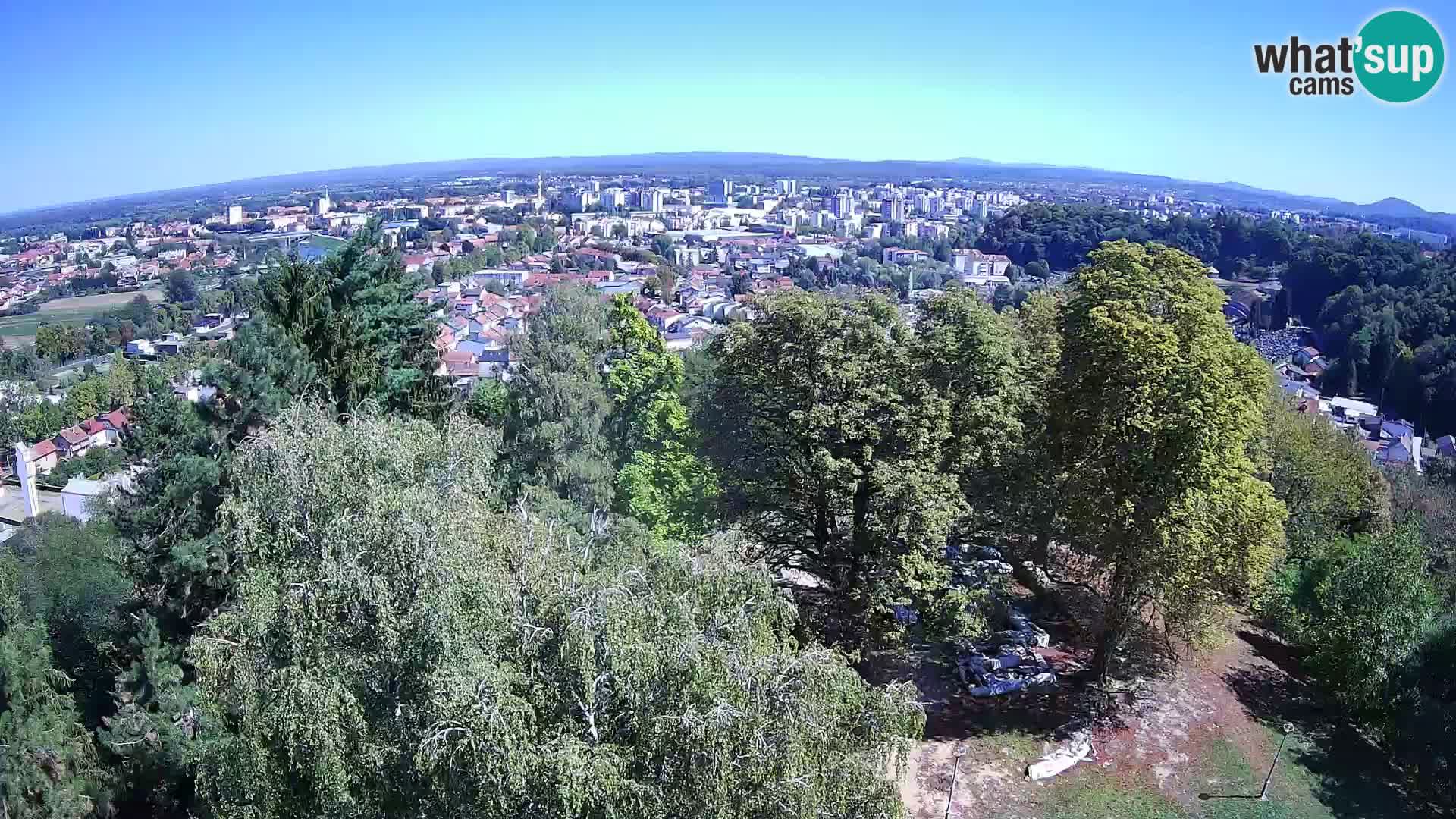 Webcam Karlstadt Burg Dubovac – Liveblick auf das historische Wahrzeichen