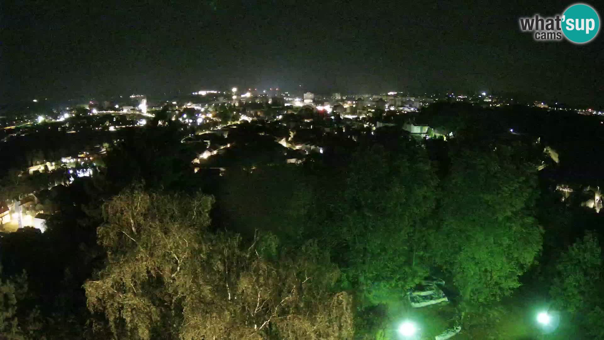 Webcam Karlovac Château Dubovac – Vue en direct de ce monument historique