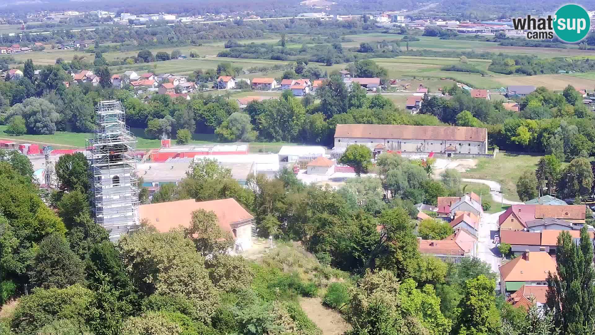 Webcam Karlovac Dubovac Castle – Live View of Karlovac’s Historic Landmark