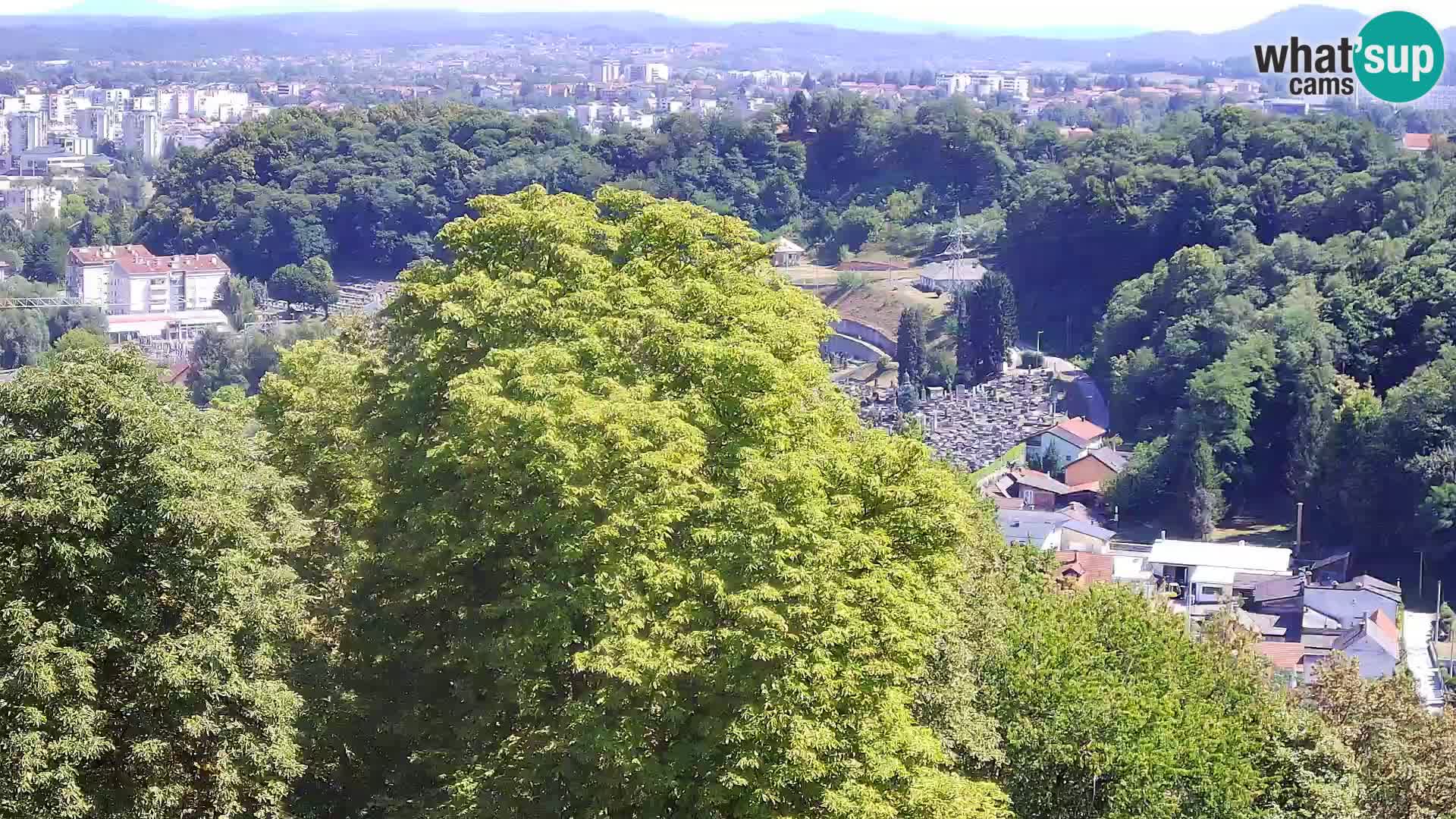 Webcam Karlovac Château Dubovac – Vue en direct de ce monument historique