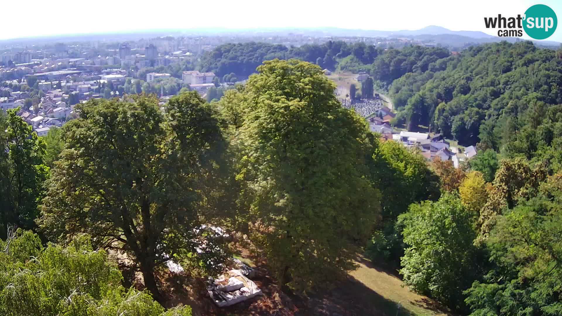 Webcam Karlovac Dubovac Castle – Live View of Karlovac’s Historic Landmark