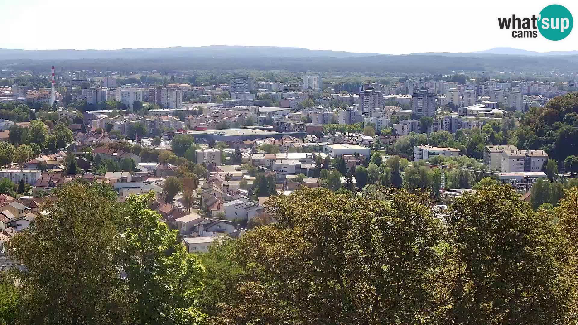 Webcam Karlovac Château Dubovac – Vue en direct de ce monument historique