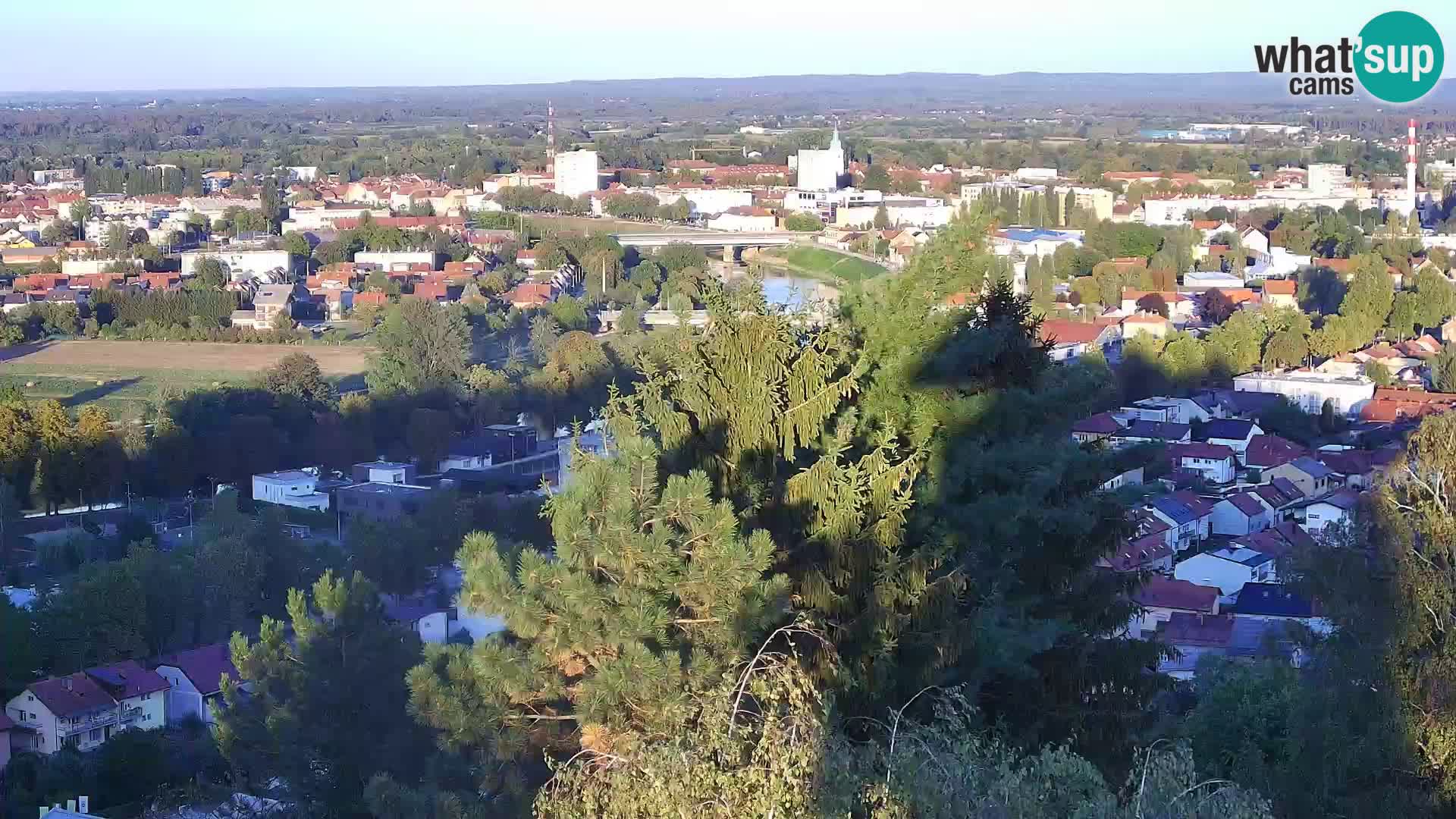 Web kamera Karlovac – Dvorac Dubovac uživo