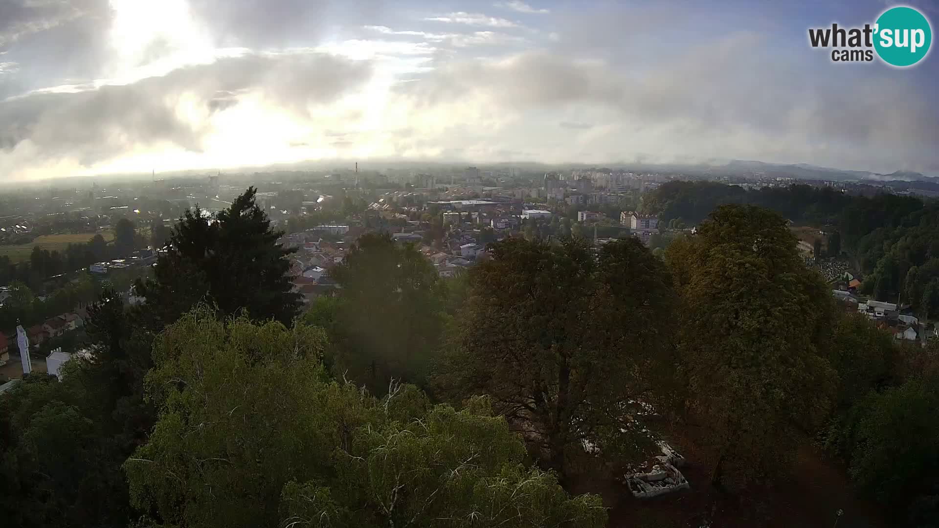 Webcam Karlovac Château Dubovac – Vue en direct de ce monument historique