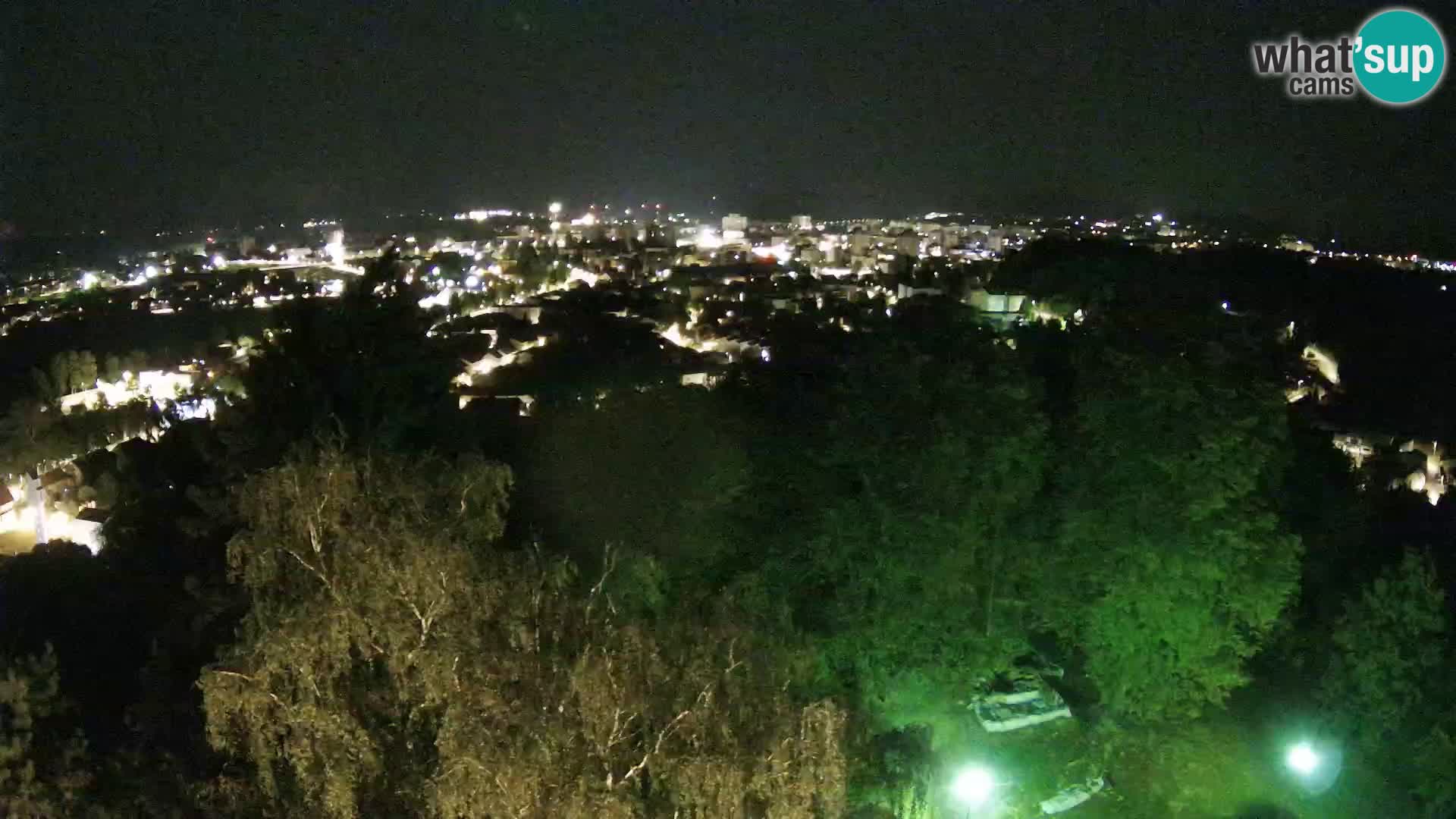 Webcam Karlovac Dubovac Castle – Live View of Karlovac’s Historic Landmark