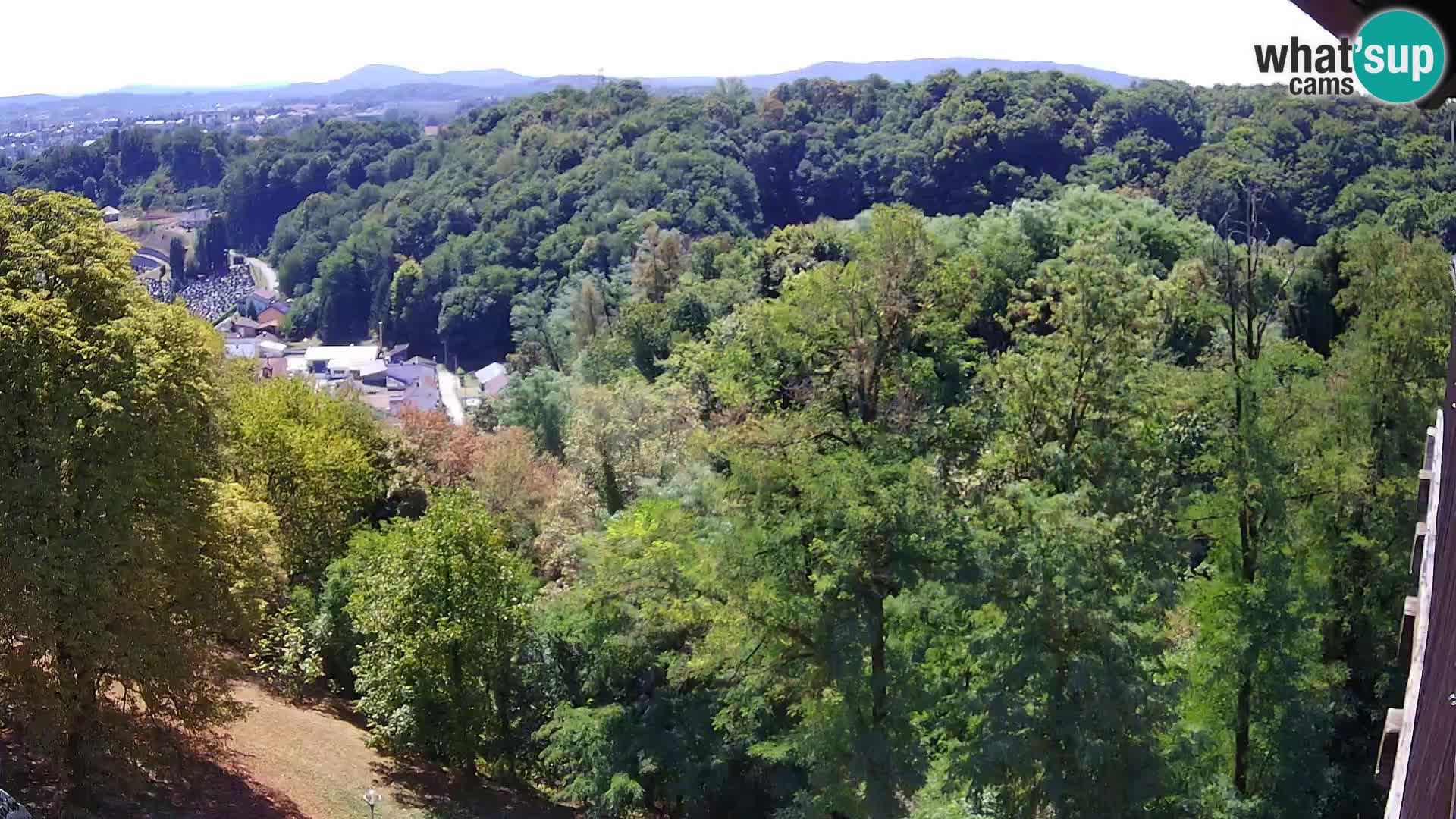 Webcam Karlovac Château Dubovac – Vue en direct de ce monument historique