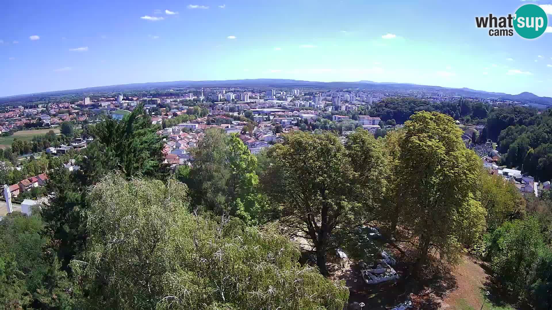 Webcam Karlovac Dubovac Castle – Live View of Karlovac’s Historic Landmark