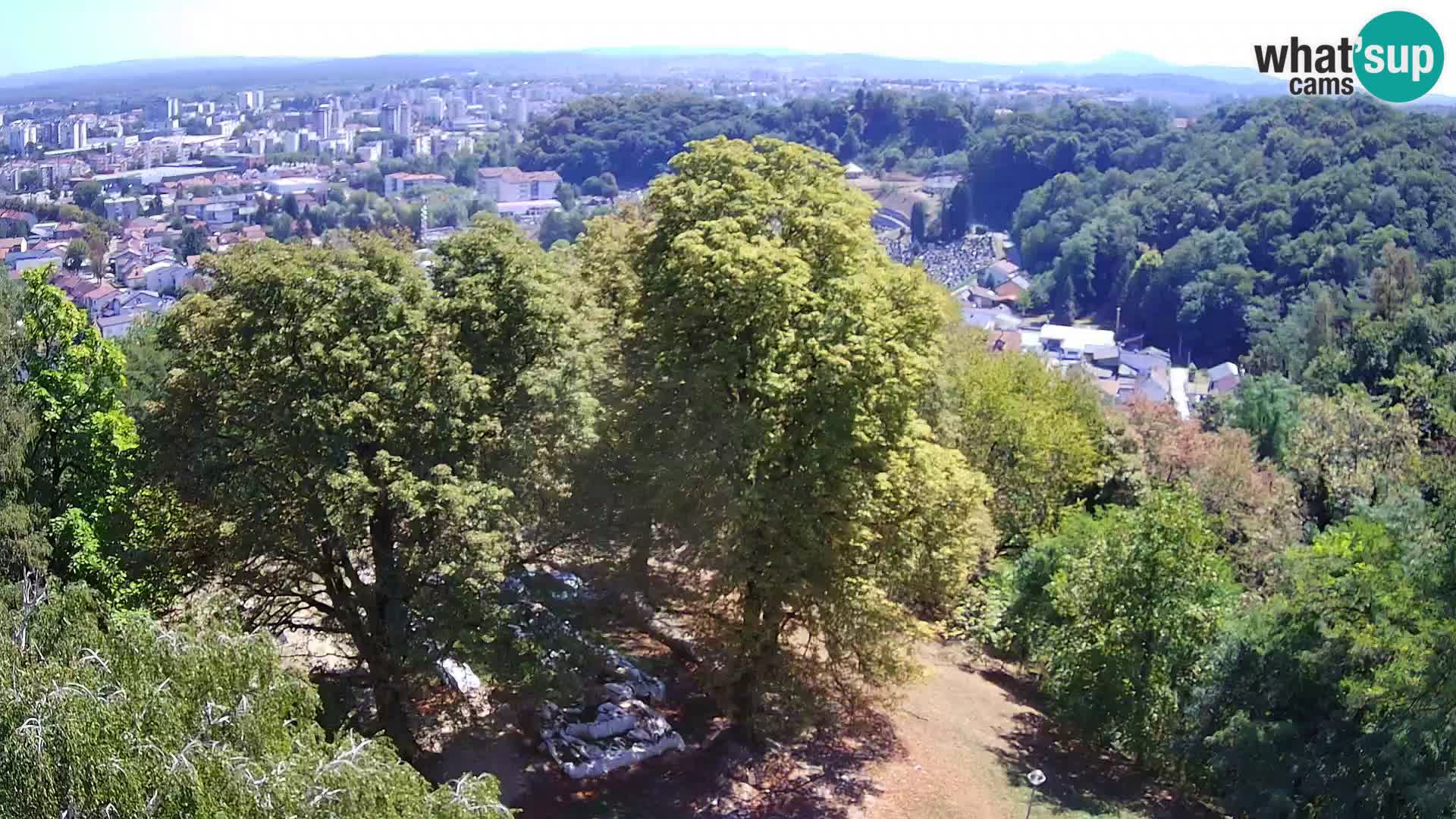 Webcam Karlstadt Burg Dubovac – Liveblick auf das historische Wahrzeichen