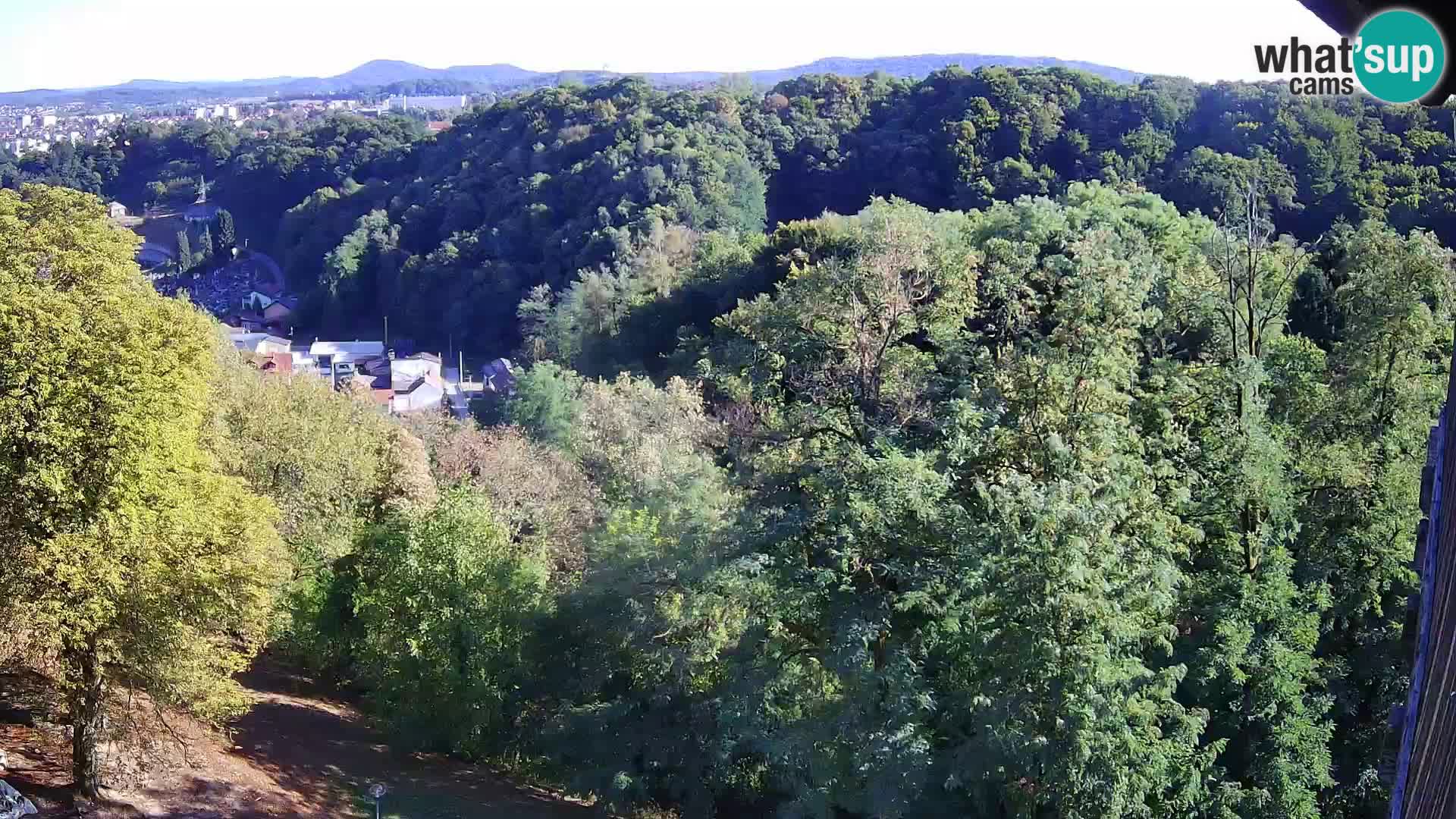 Web kamera Karlovac – Dvorac Dubovac uživo