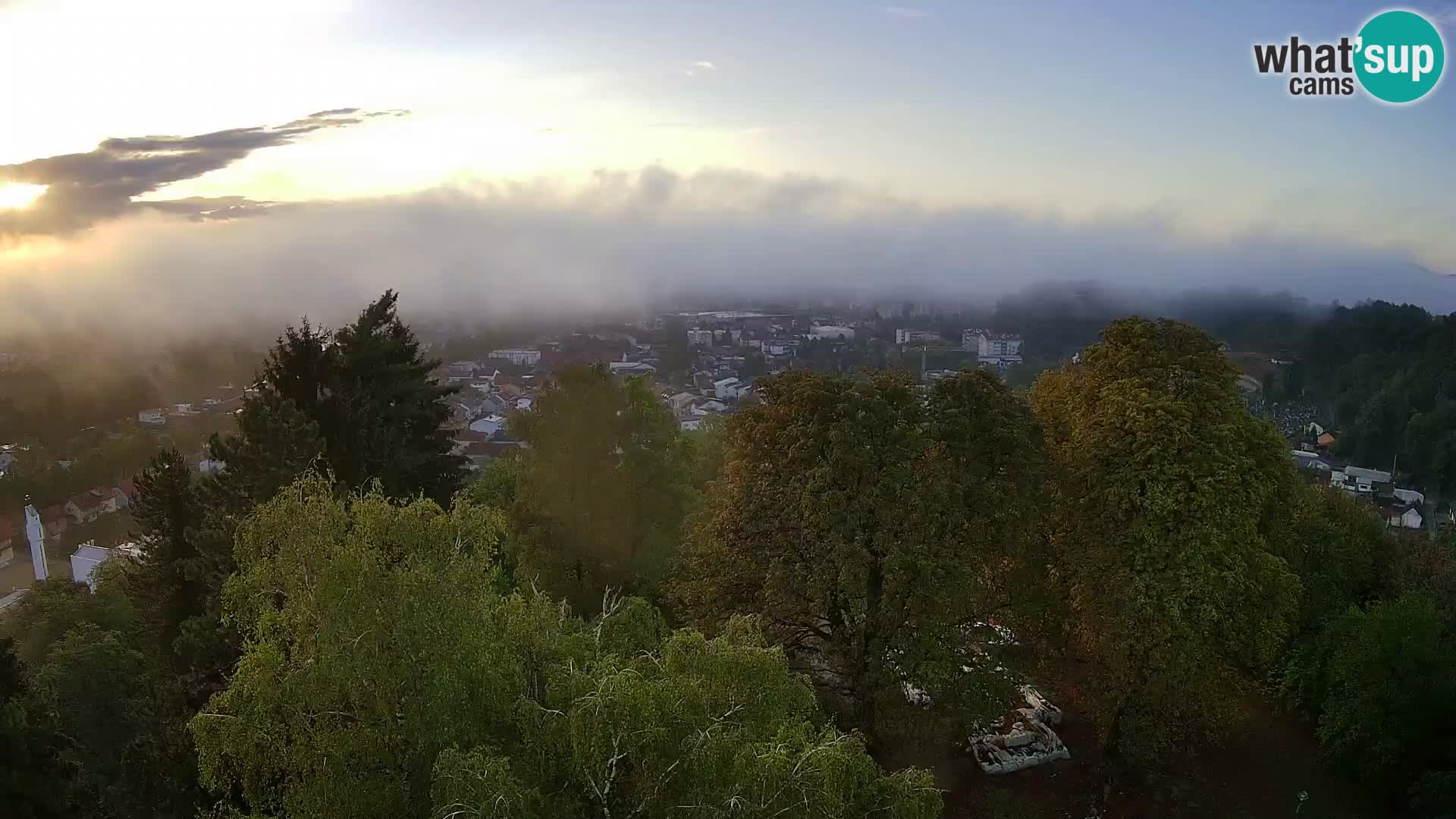 Webcam Karlovac Château Dubovac – Vue en direct de ce monument historique