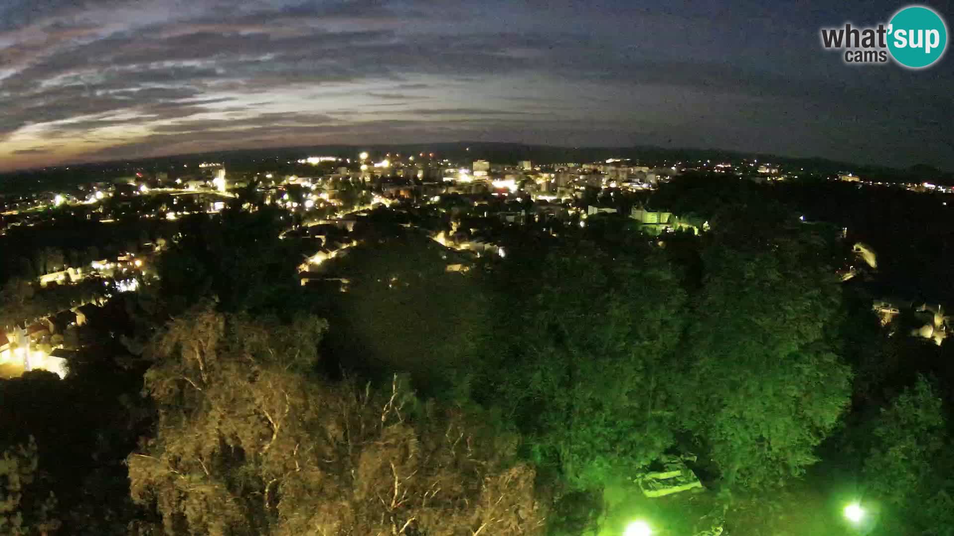 Webcam Karlovac Dubovac Castle – Live View of Karlovac’s Historic Landmark