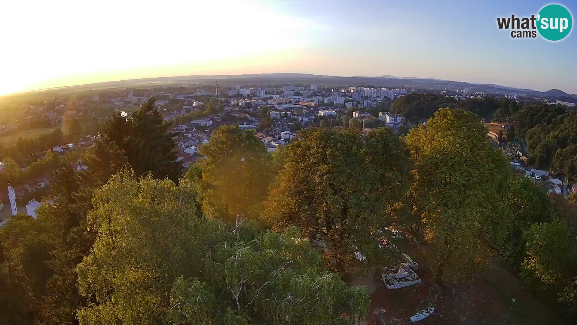 Webcam Karlovac Dubovac Castle – Live View of Karlovac’s Historic Landmark