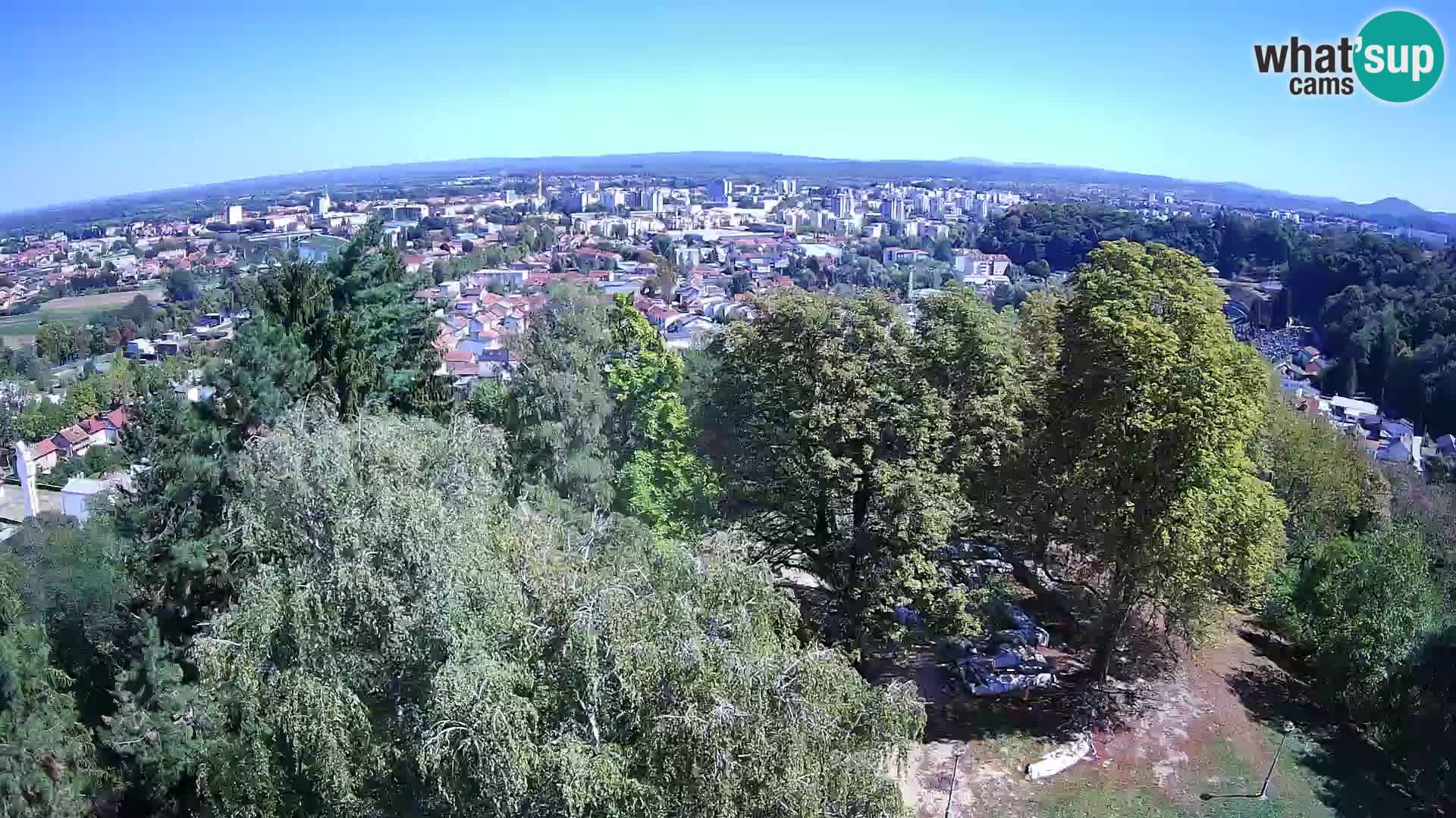 Webcam Karlovac Château Dubovac – Vue en direct de ce monument historique