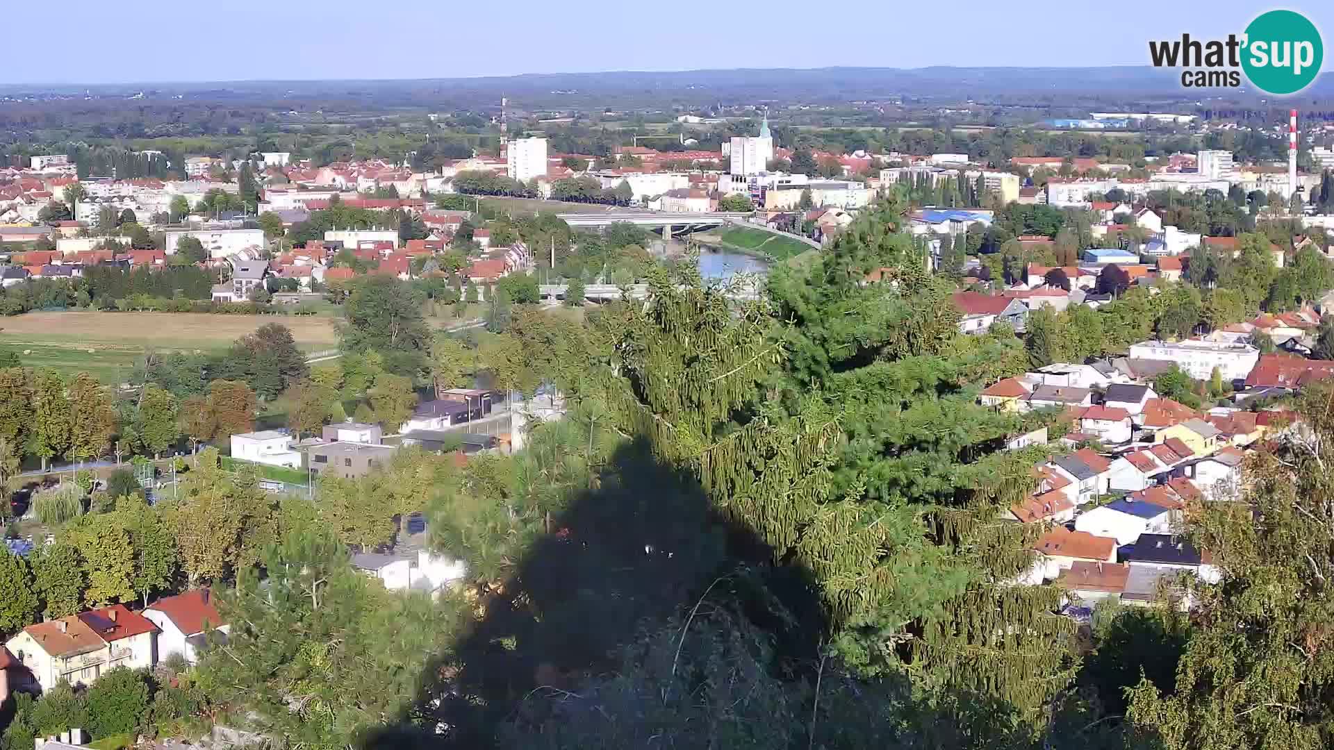 Webcam Karlovac Château Dubovac – Vue en direct de ce monument historique