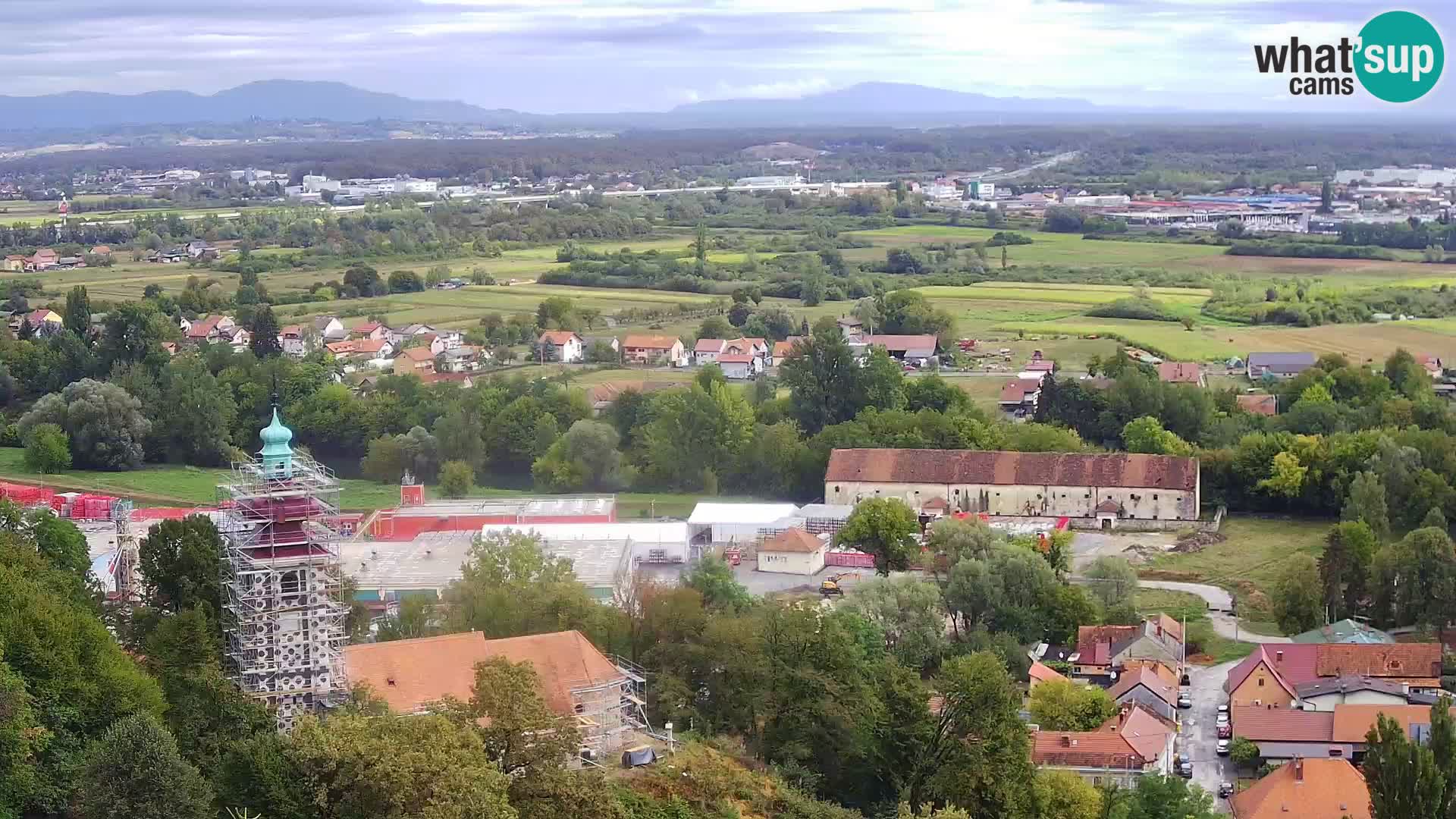 Web kamera Karlovac – Dvorac Dubovac uživo