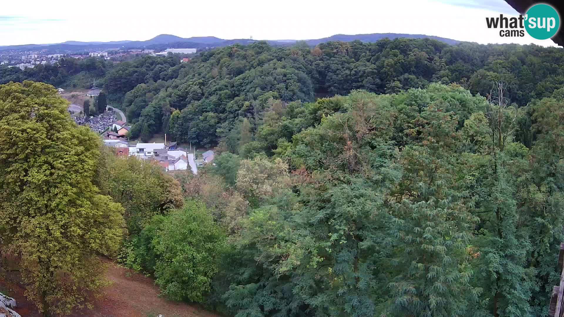Webcam Karlovac Château Dubovac – Vue en direct de ce monument historique