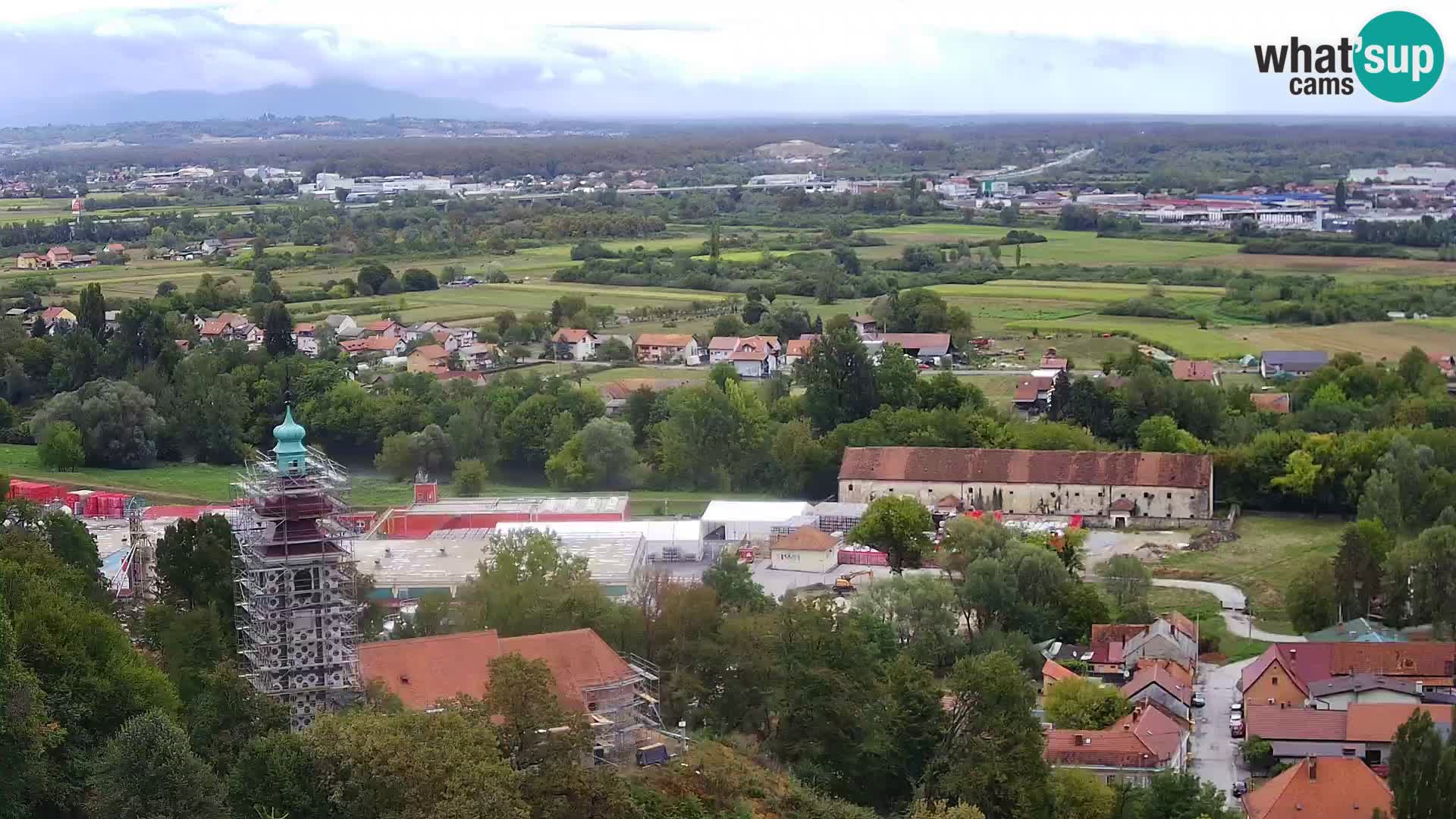 Webcam Karlovac Dubovac Castle – Live View of Karlovac’s Historic Landmark