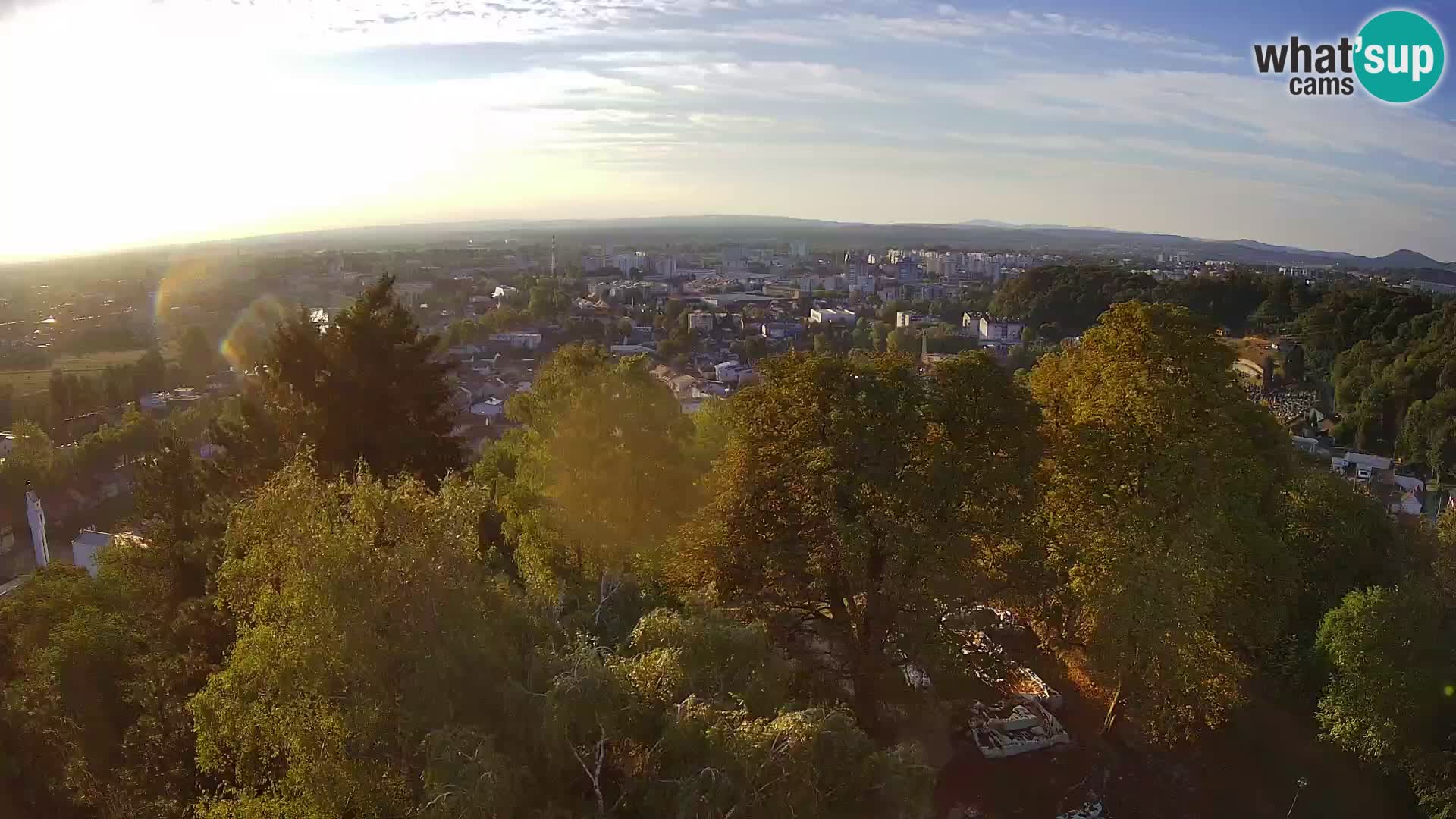 Webcam Karlovac Château Dubovac – Vue en direct de ce monument historique