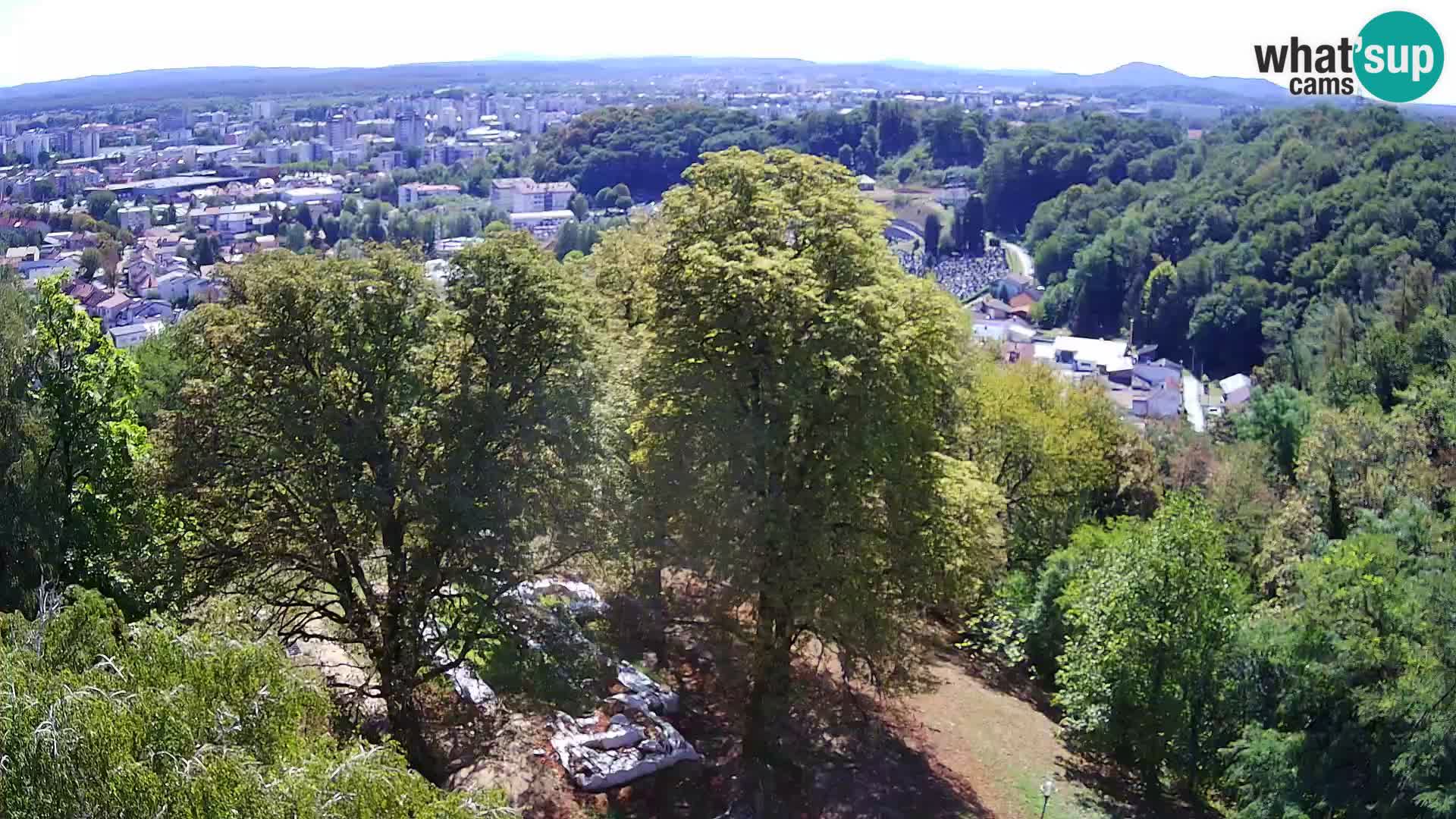 Webcam Karlovac Dubovac Castle – Live View of Karlovac’s Historic Landmark