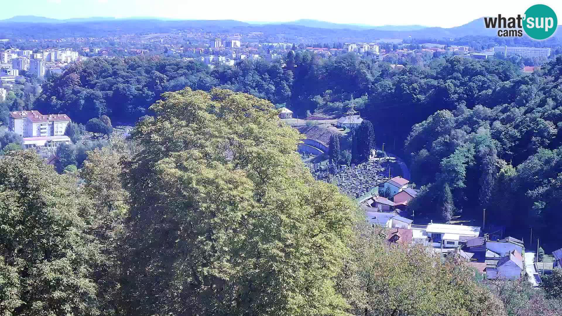 Webcam Karlovac Château Dubovac – Vue en direct de ce monument historique
