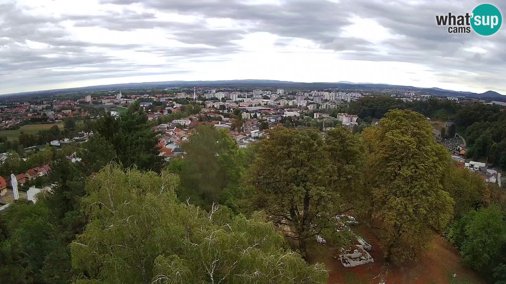 Webcam Karlovac Dubovac Castle – Live View of Karlovac’s Historic Landmark