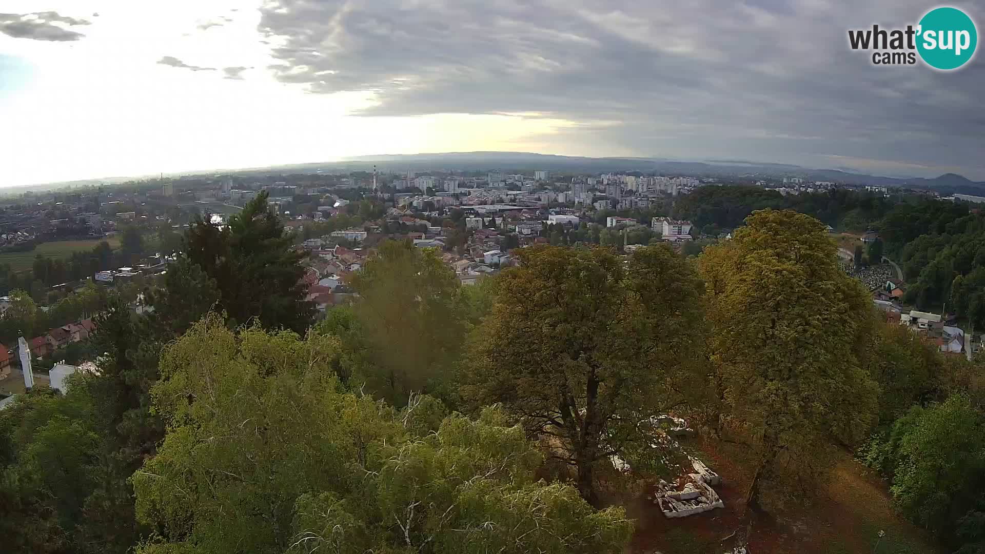 Webcam Karlovac Château Dubovac – Vue en direct de ce monument historique