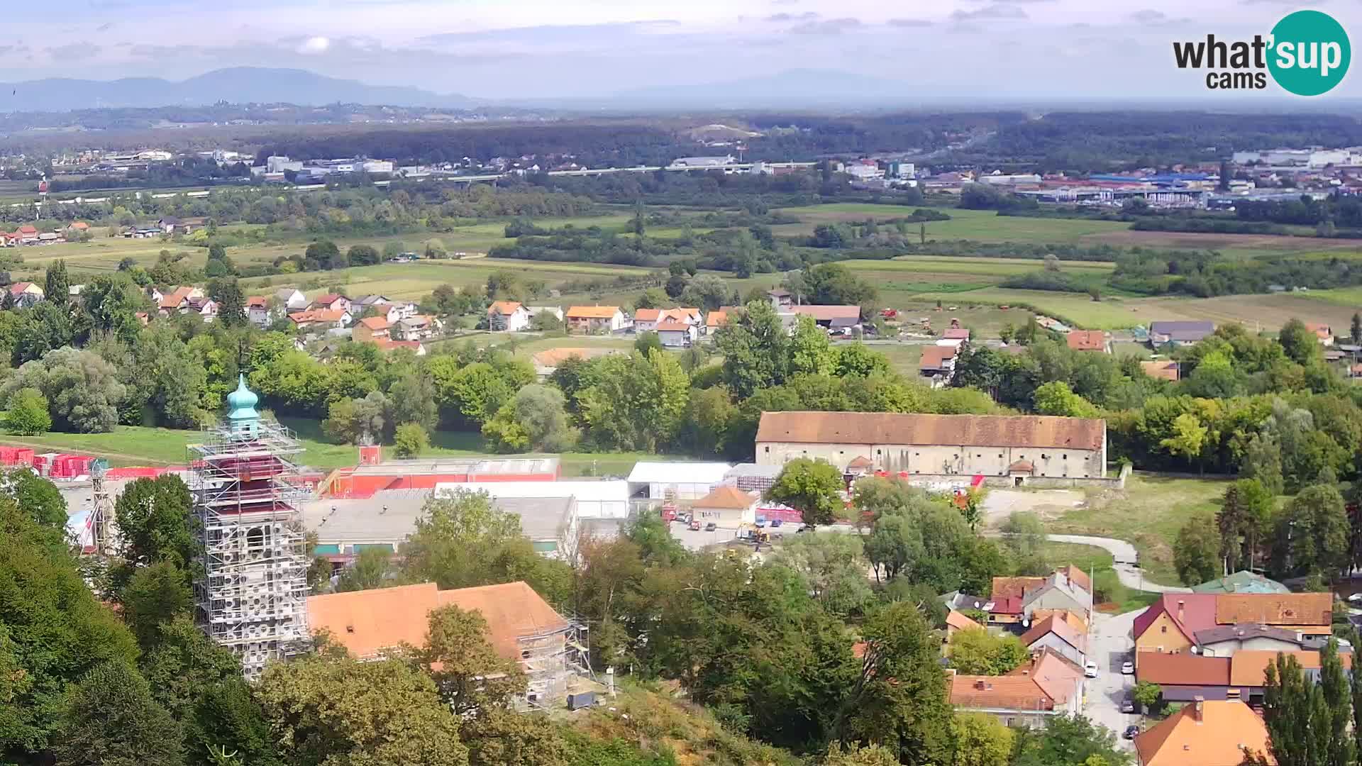 Webcam Karlovac Château Dubovac – Vue en direct de ce monument historique