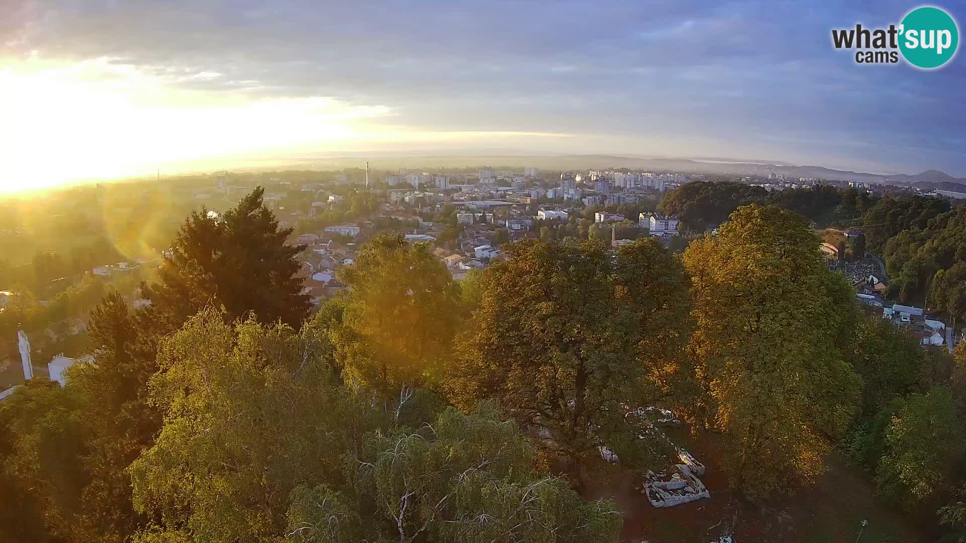 Webcam Karlovac Château Dubovac – Vue en direct de ce monument historique