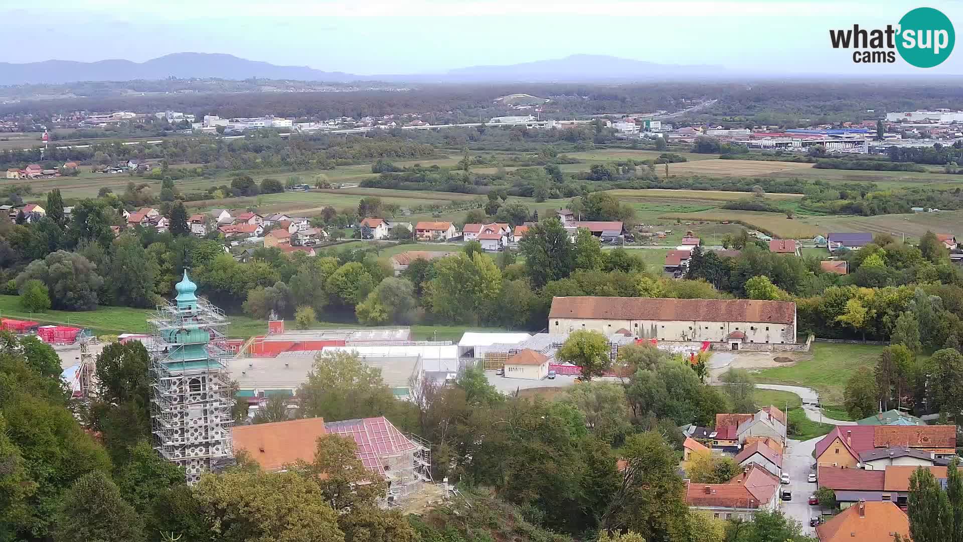 Webcam Karlovac Château Dubovac – Vue en direct de ce monument historique