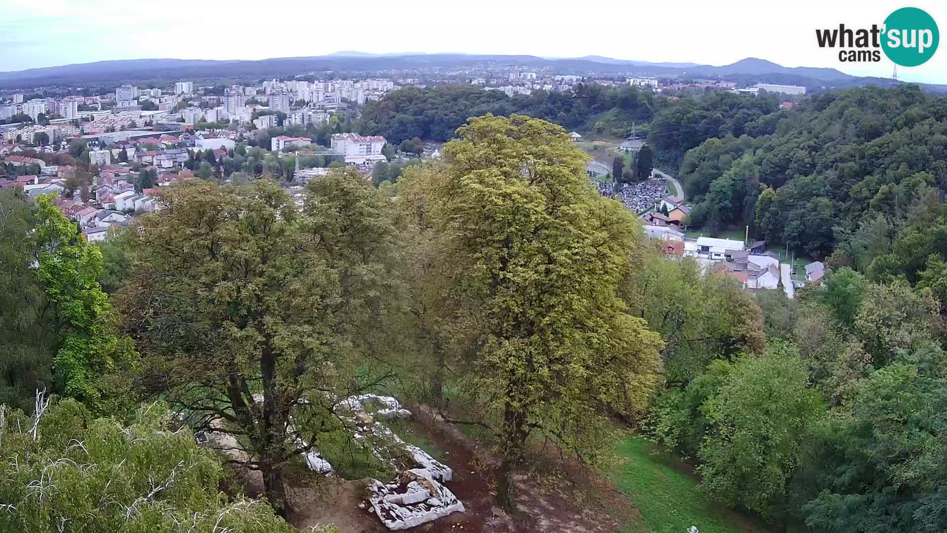 Webcam Karlovac Château Dubovac – Vue en direct de ce monument historique