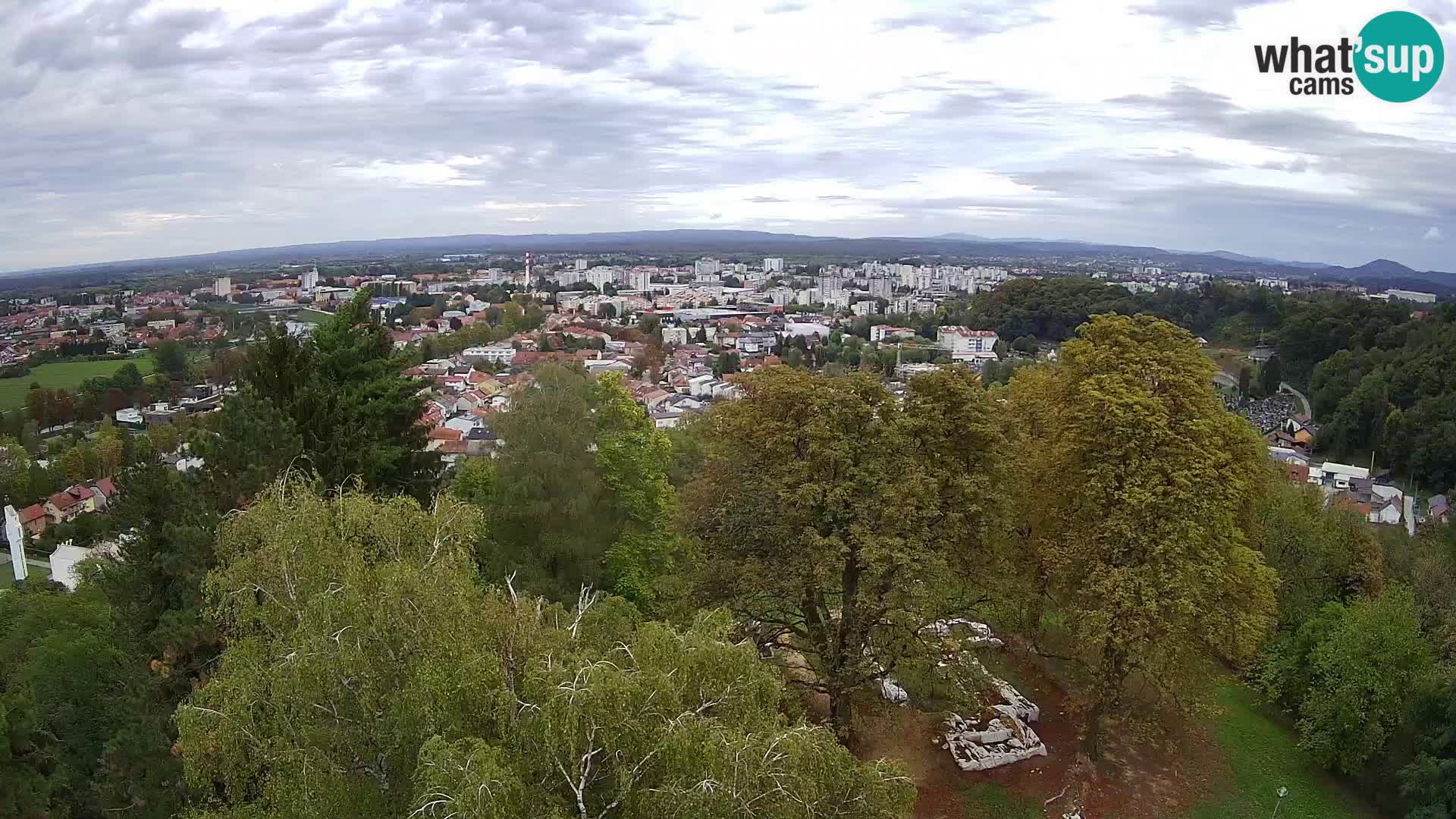 Web kamera Karlovac – Dvorac Dubovac uživo