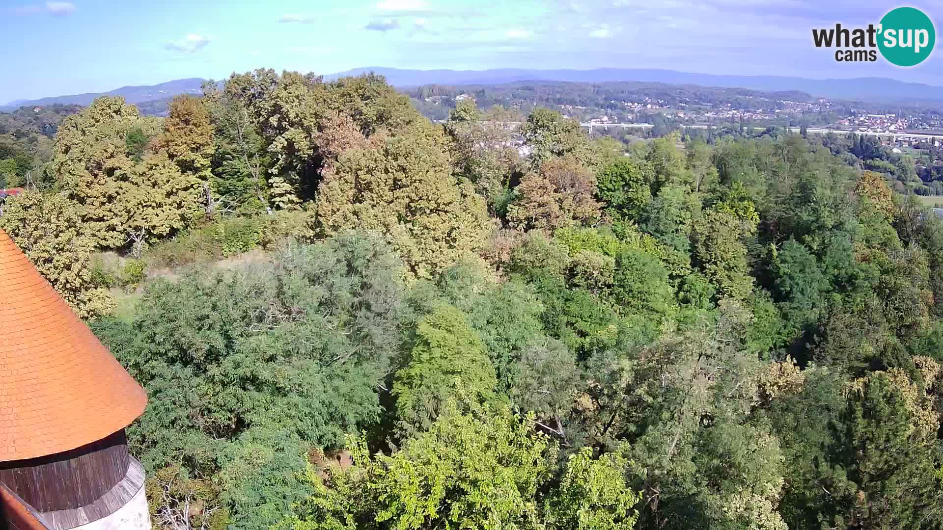 Webcam Karlovac Château Dubovac – Vue en direct de ce monument historique