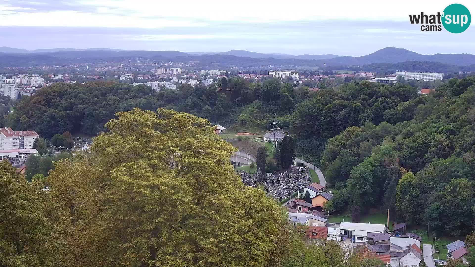 Webcam Karlovac Château Dubovac – Vue en direct de ce monument historique