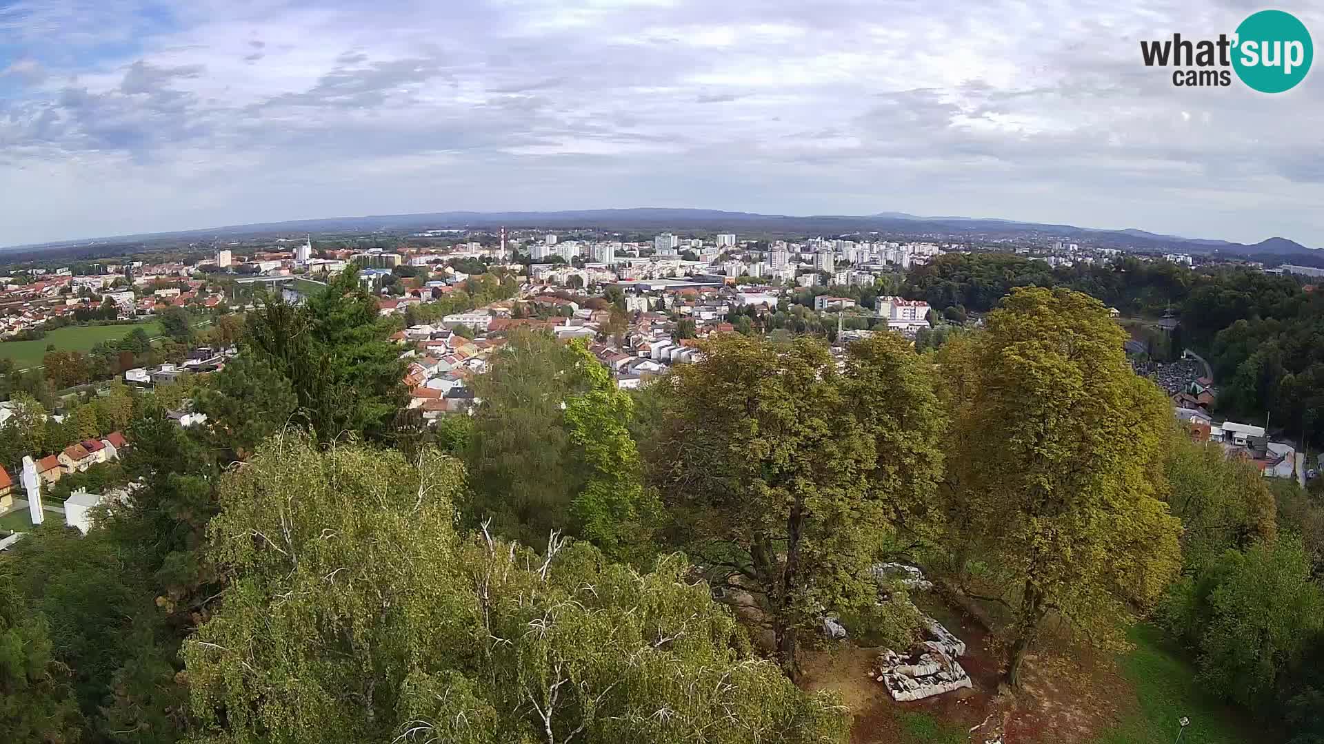 Web kamera Karlovac – Dvorac Dubovac uživo