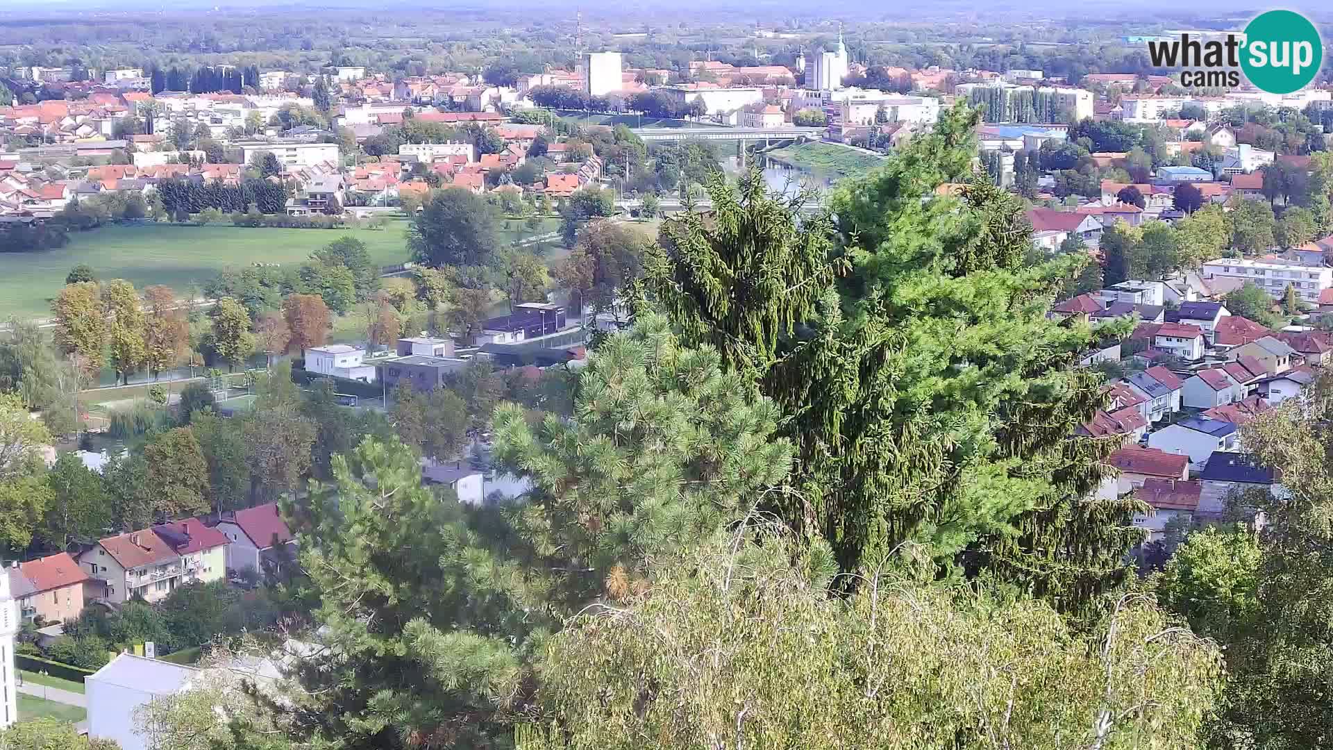 Webcam Karlovac Château Dubovac – Vue en direct de ce monument historique