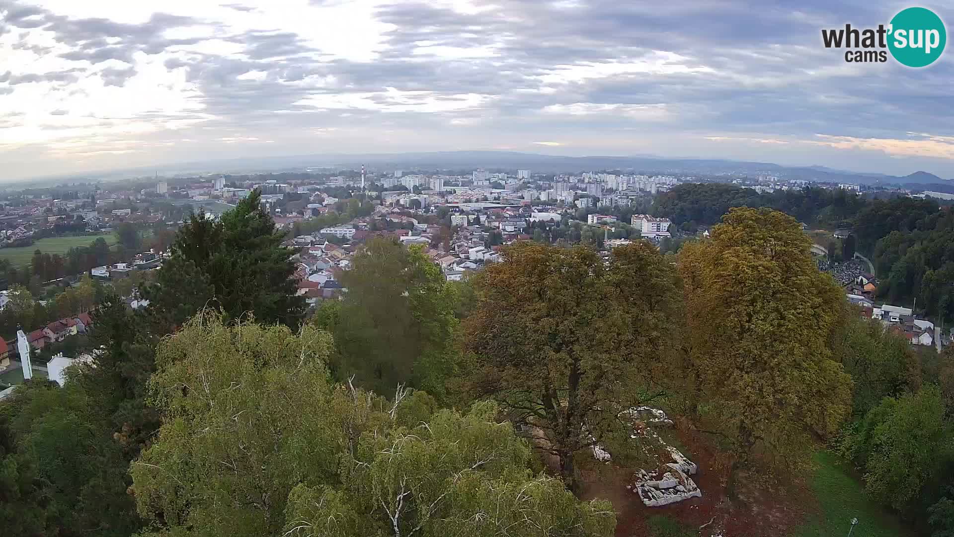 Webcam Karlovac Dubovac Castle – Live View of Karlovac’s Historic Landmark