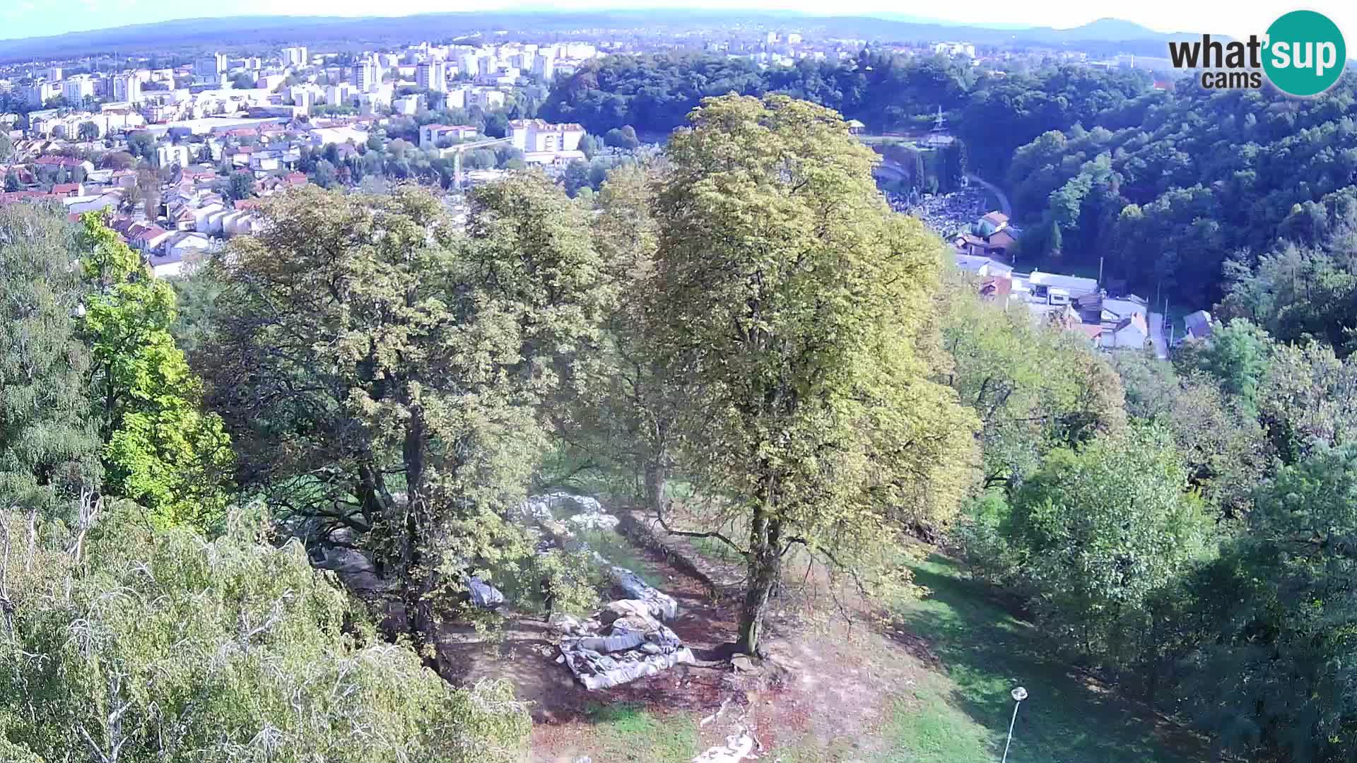 Webcam Karlovac Dubovac Castle – Live View of Karlovac’s Historic Landmark