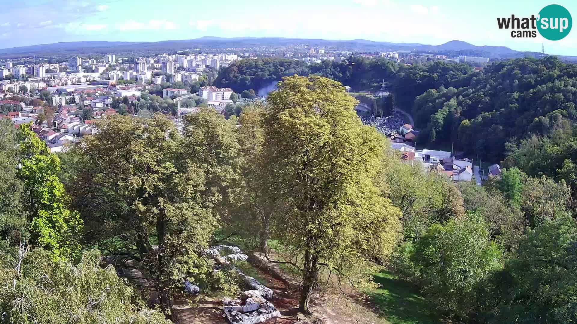 Web kamera Karlovac – Dvorac Dubovac uživo