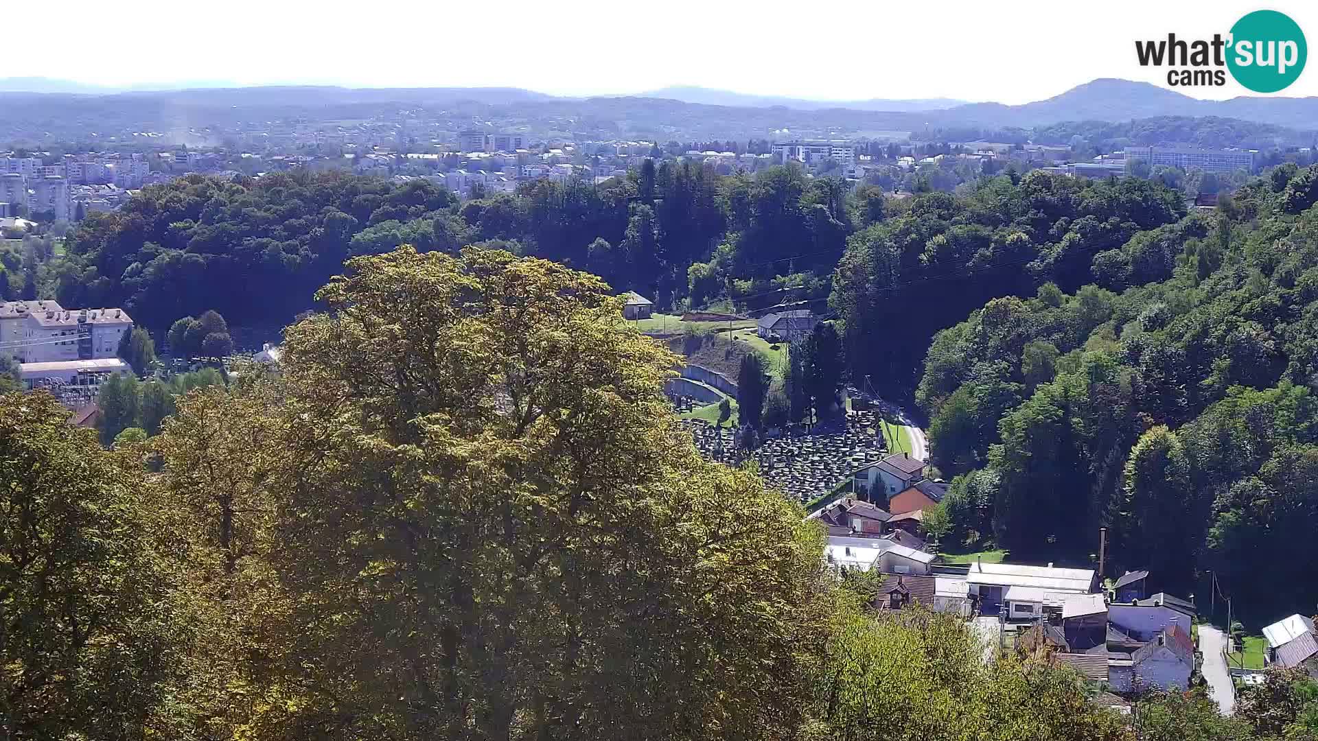 Web kamera Karlovac – Dvorac Dubovac uživo