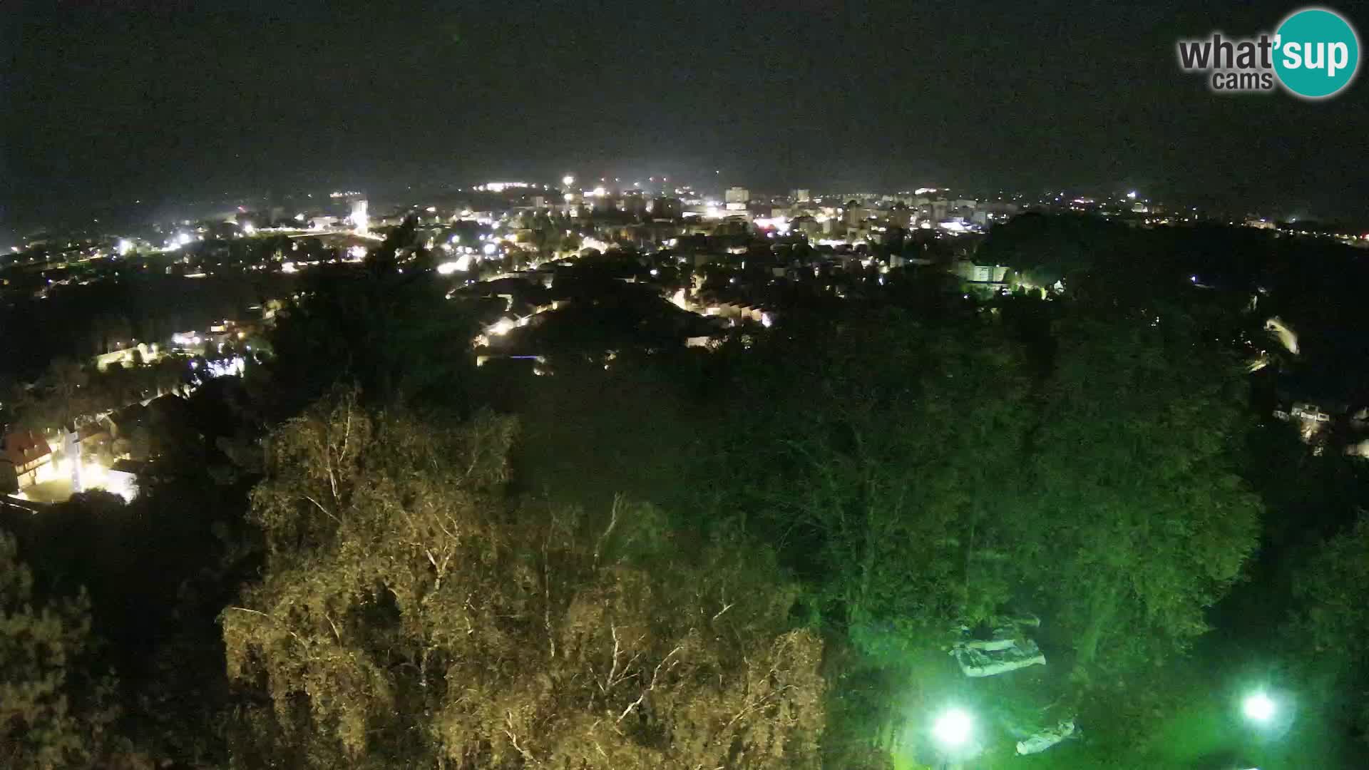 Webcam Karlovac Château Dubovac – Vue en direct de ce monument historique