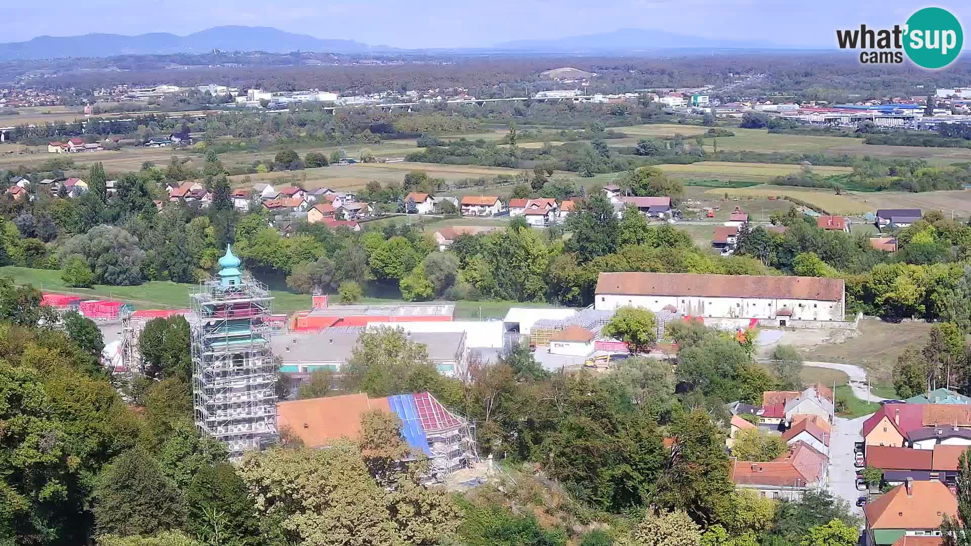 Webcam Karlovac Château Dubovac – Vue en direct de ce monument historique