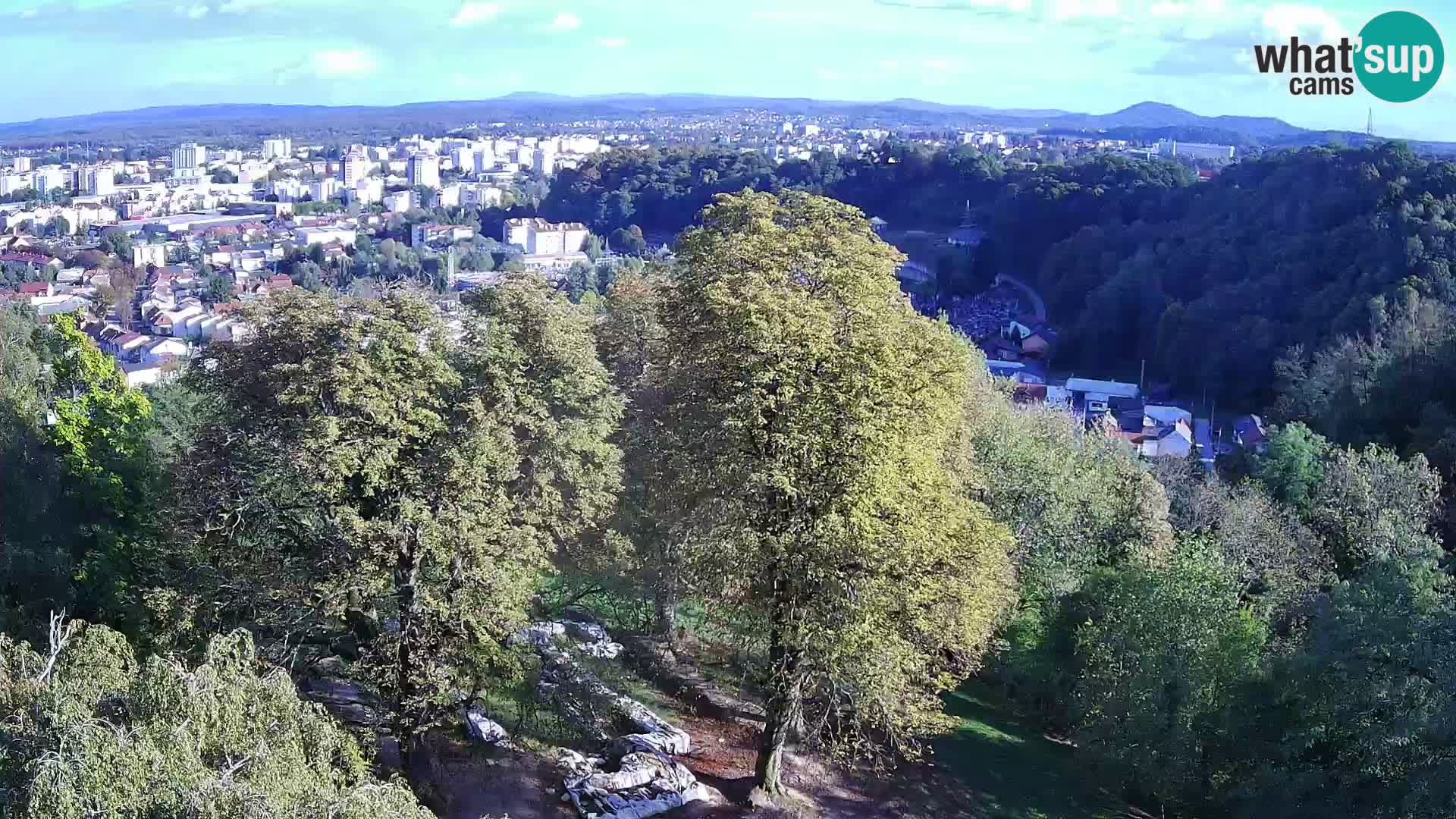 Webcam Karlovac Château Dubovac – Vue en direct de ce monument historique