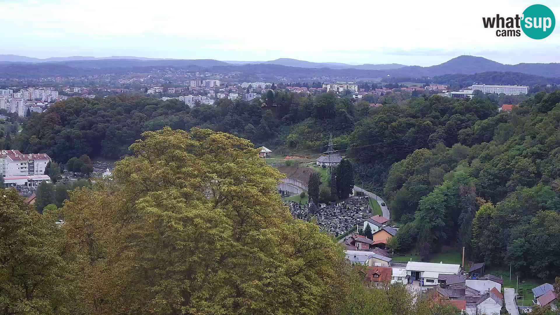 Web kamera Karlovac – Dvorac Dubovac uživo