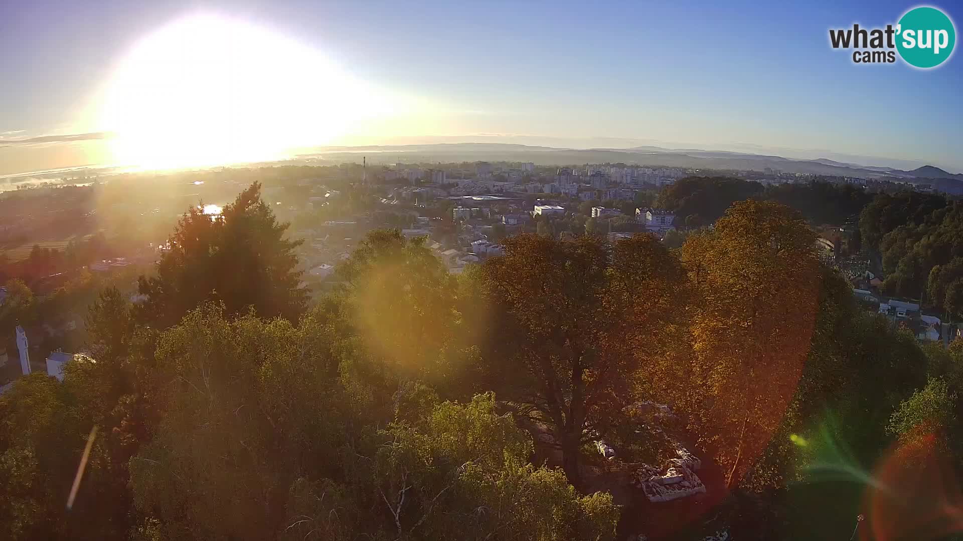 Webcam Karlovac Dubovac Castle – Live View of Karlovac’s Historic Landmark