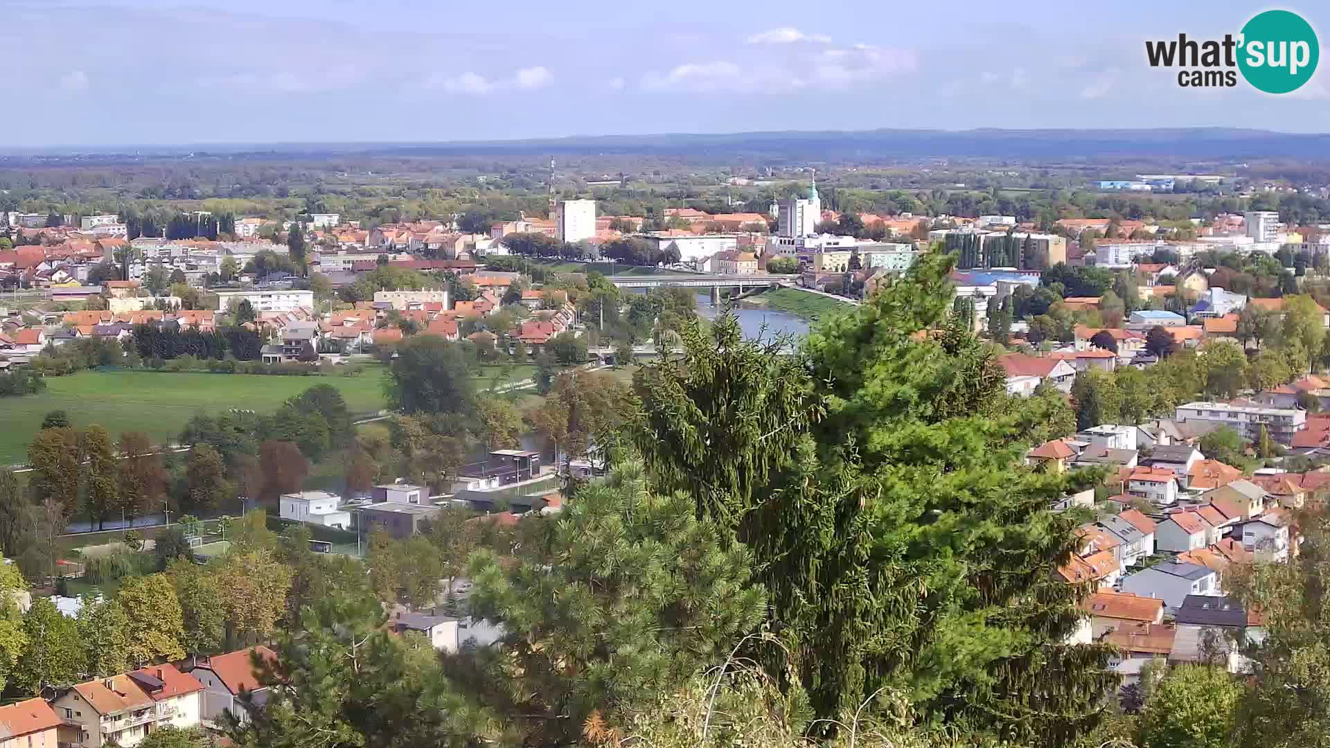 Webcam Karlovac Château Dubovac – Vue en direct de ce monument historique