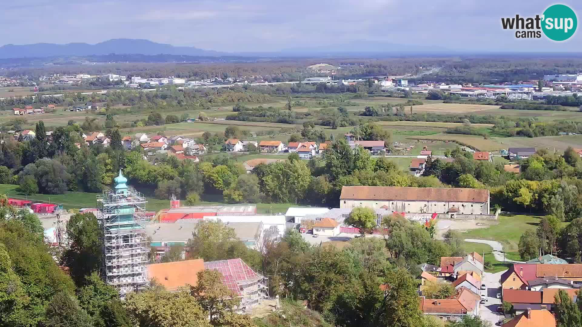 Webcam Castello Dubovac Karlovac – Vista Live sul Castello Storico