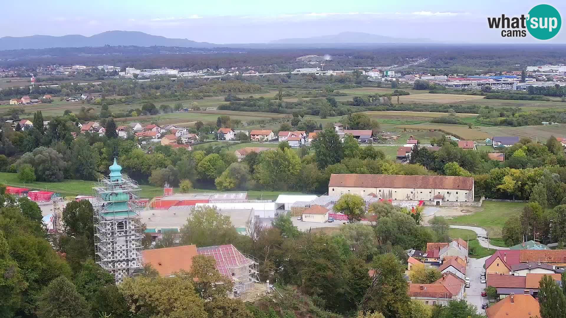 Webcam Karlovac Château Dubovac – Vue en direct de ce monument historique