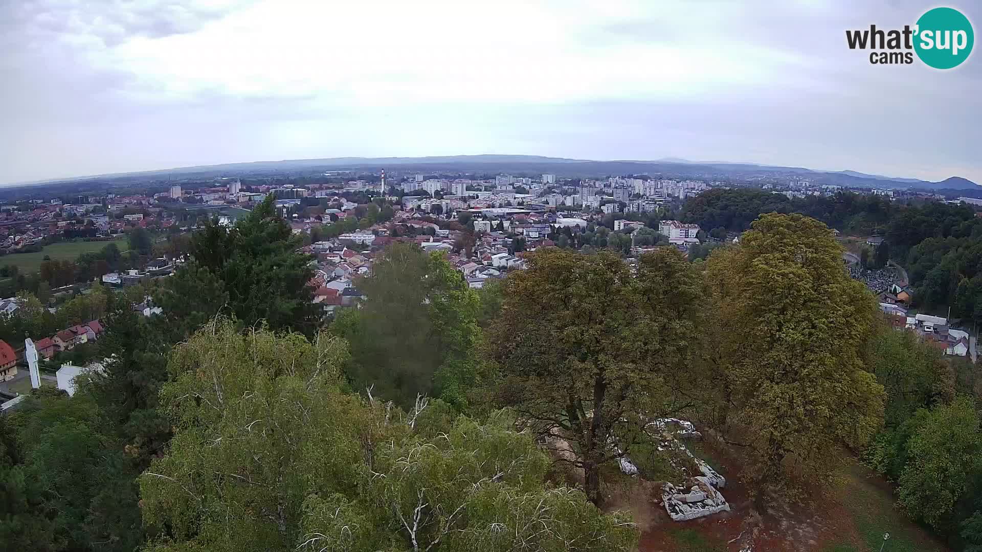 Webcam Karlovac Dubovac Castle – Live View of Karlovac’s Historic Landmark